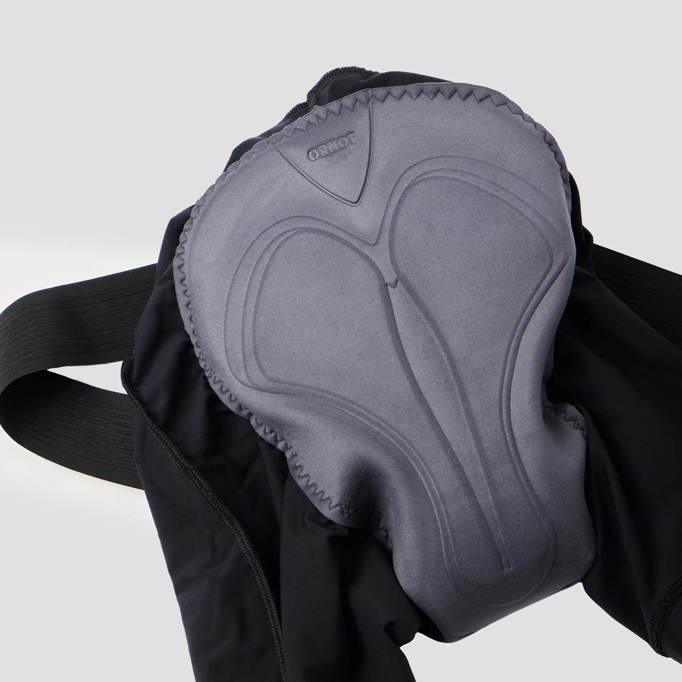 Men's Cargo Bib Short - Black - Image 4