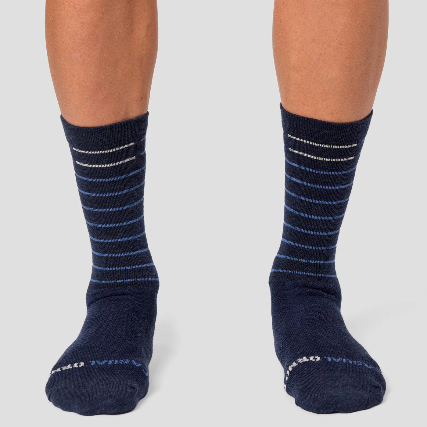Merino Line Sock - Indigo - Image 3