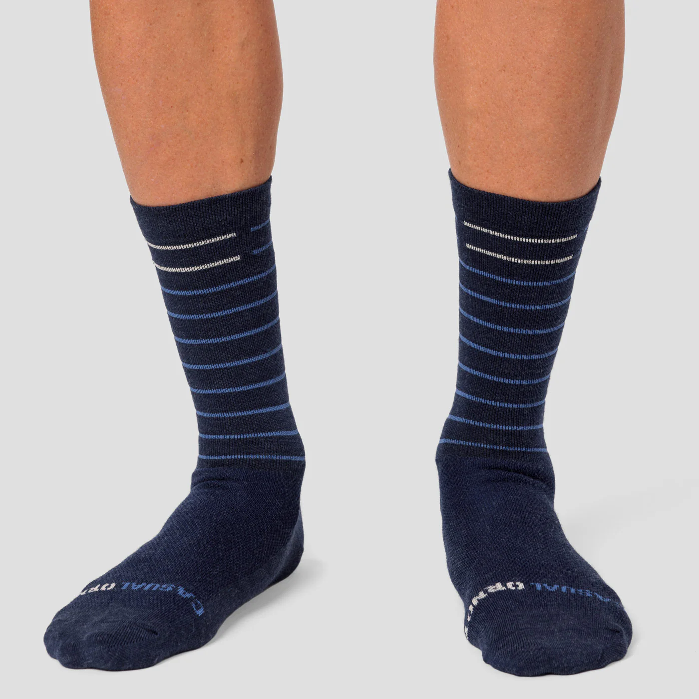Merino Line Sock - Indigo - Image 4