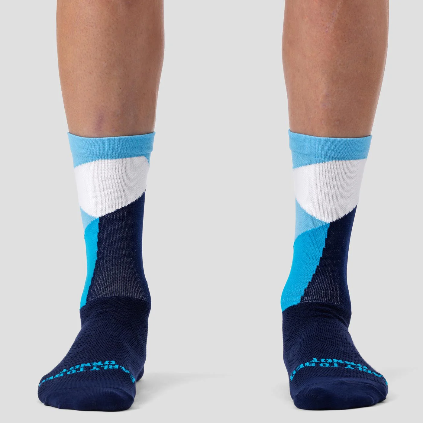 Intersection Sock - Blue - Image 4