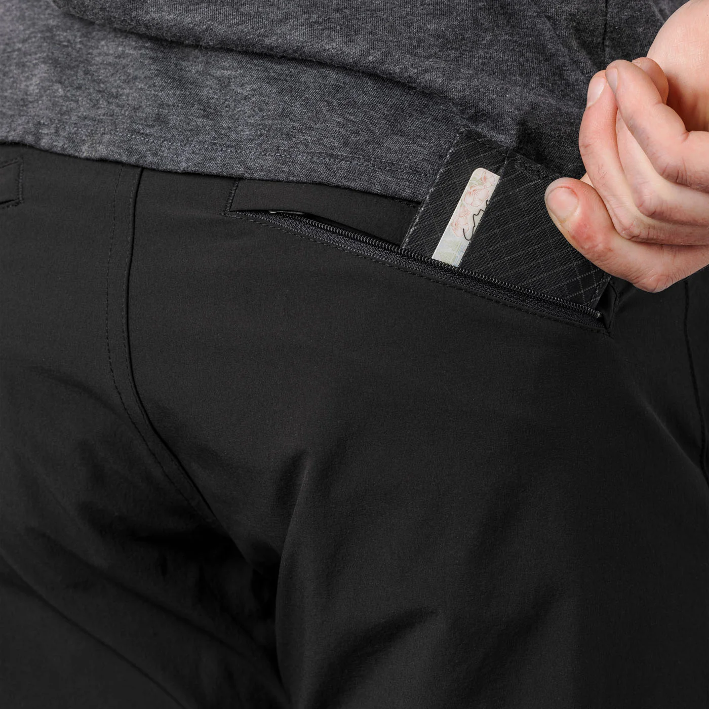 Men's Lightweight Mission Short - Obsidian - Image 3