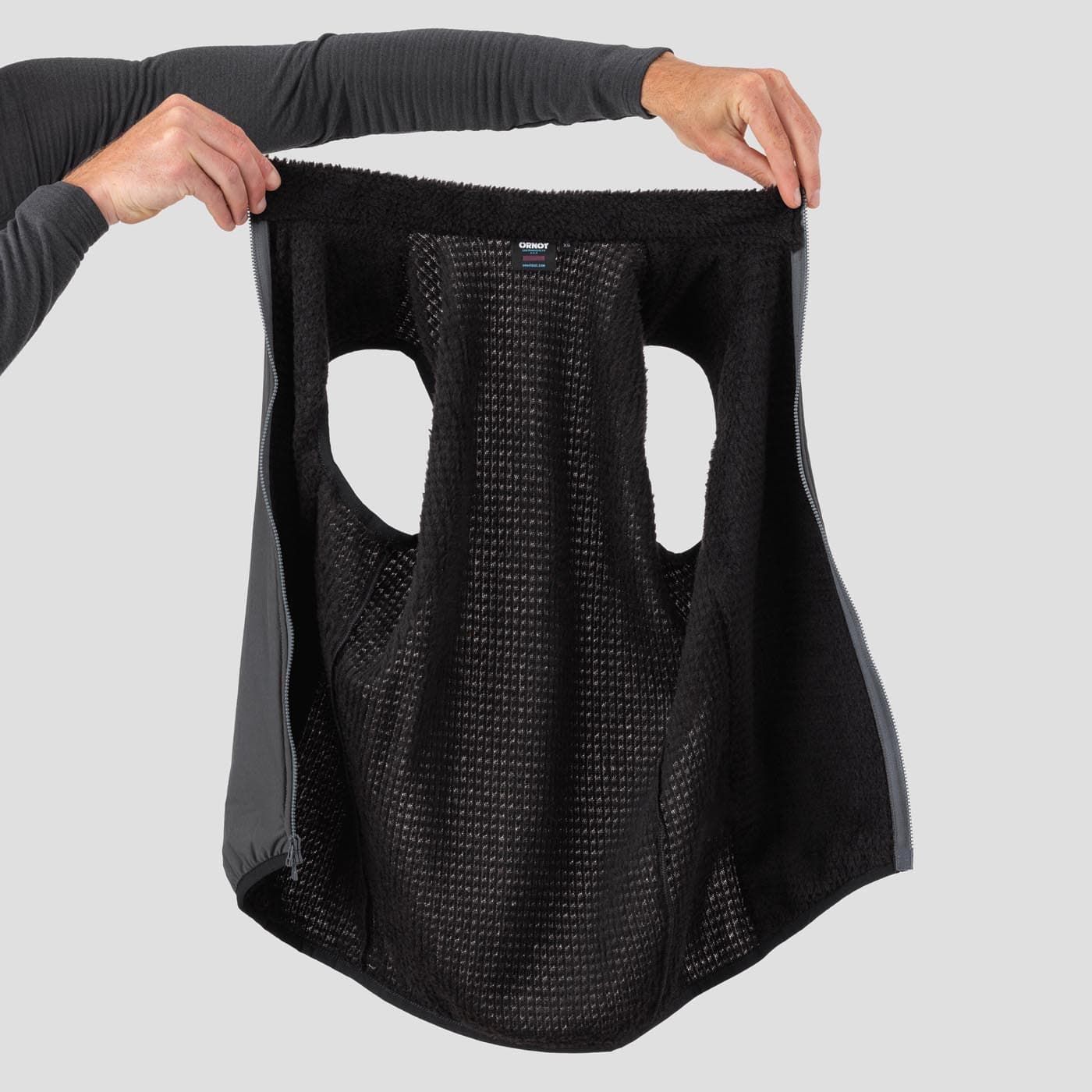 Men's Alpha Riding Vest - Slate - Image 3