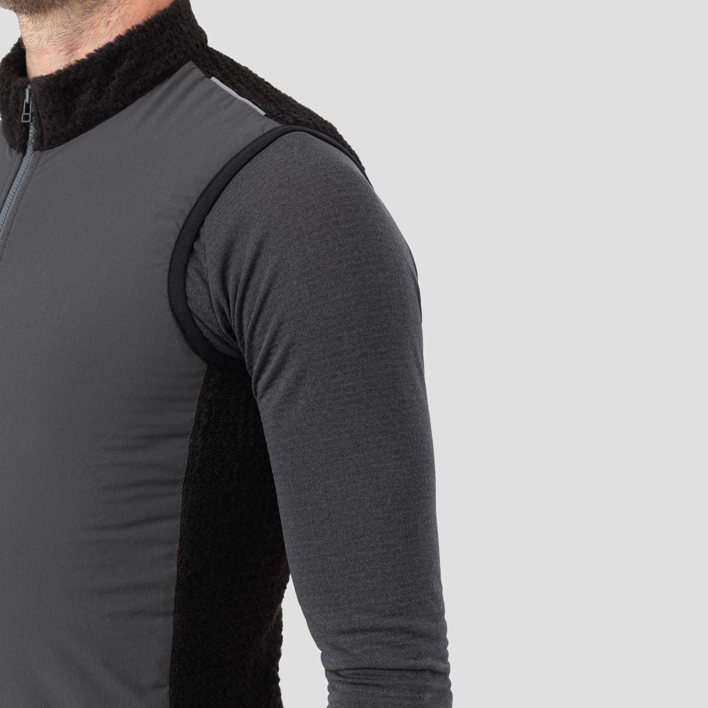 Men's Alpha Riding Vest - Slate - Image 5