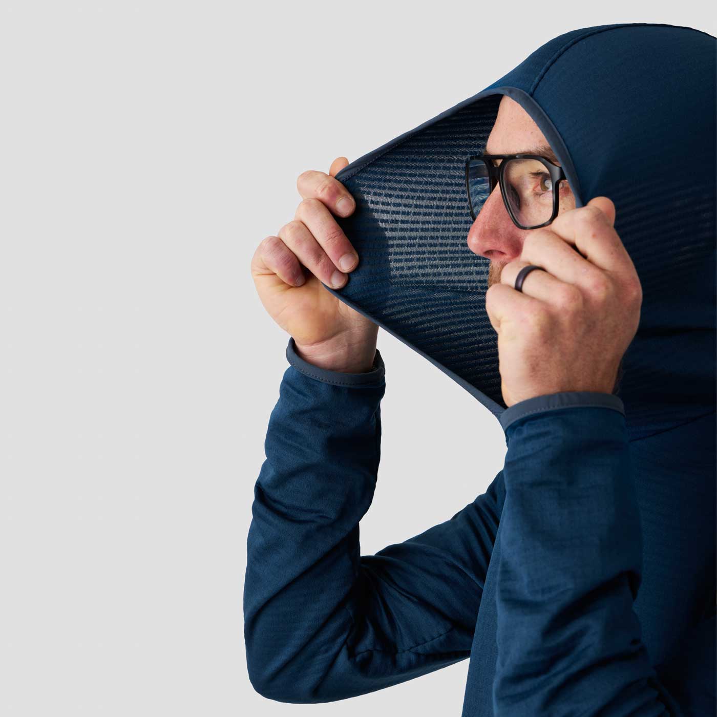 Men's Bodega Hooded Pullover - Deep Blue Sea - Image 4