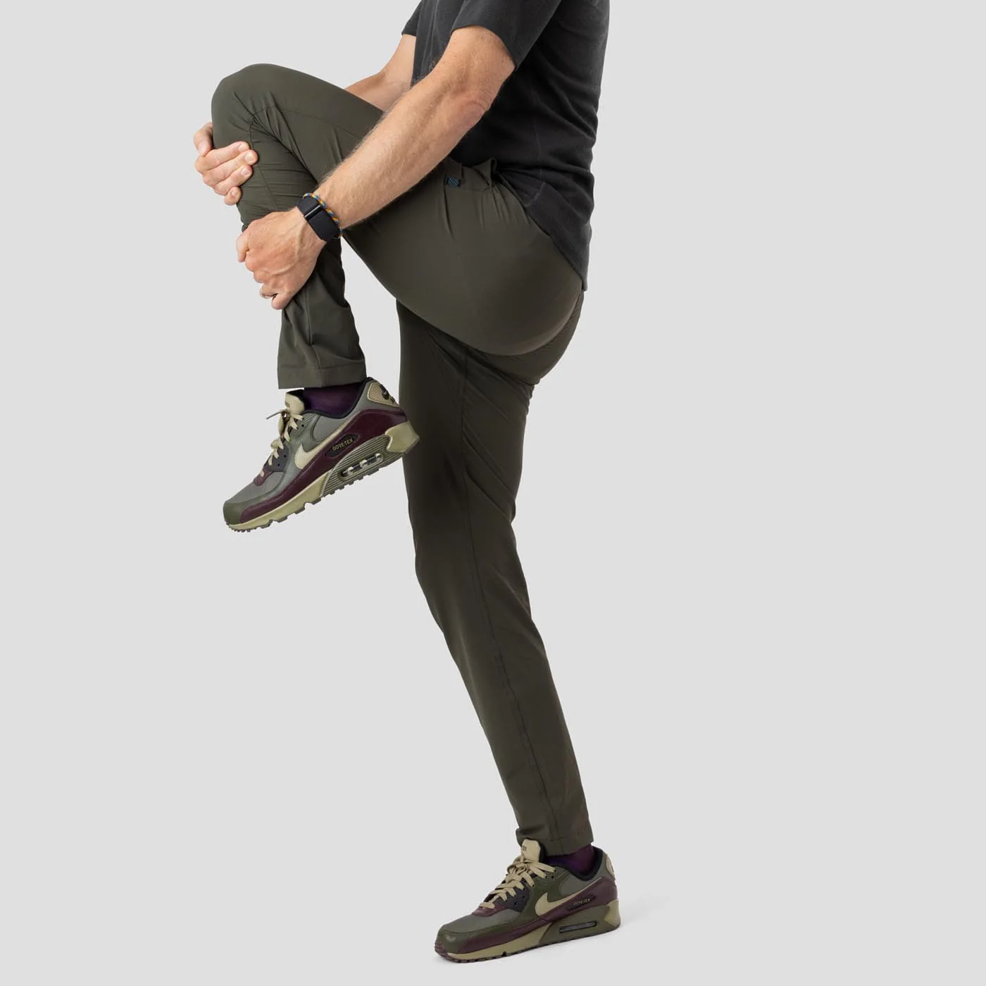 Men's Lightweight Mission Pants - Olive - Image 7