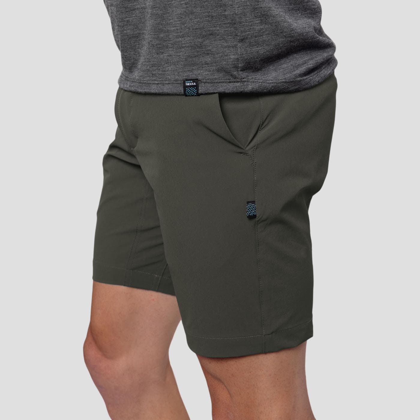 Men's Lightweight Mission Short - Olive - Image 11