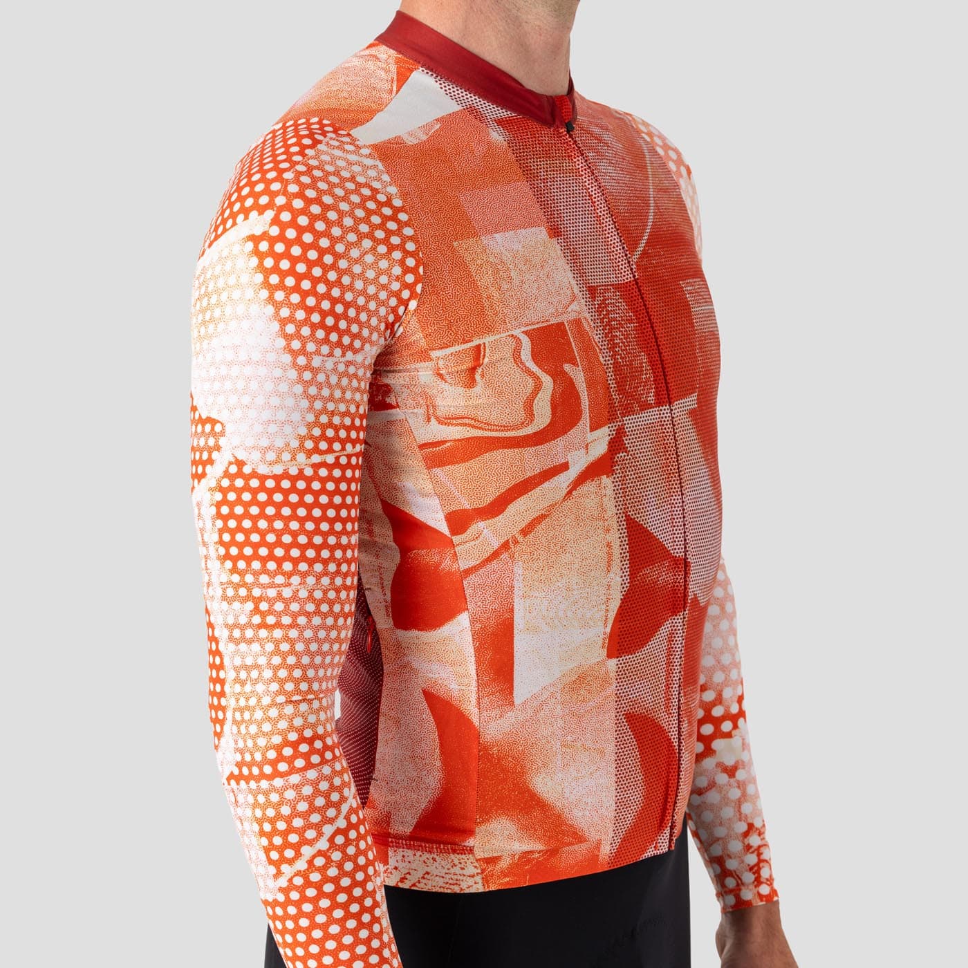 Men's Long Sleeve Park Jersey - Clement Sorbet - Image 4