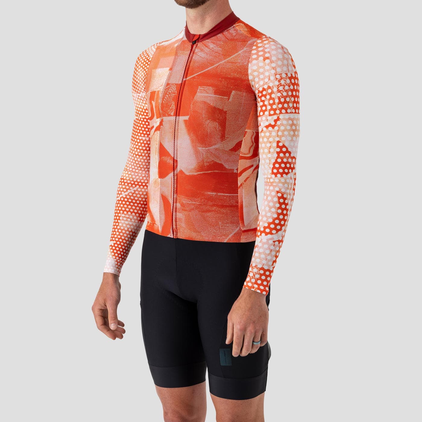 Men's Long Sleeve Park Jersey - Clement Sorbet - Image 5