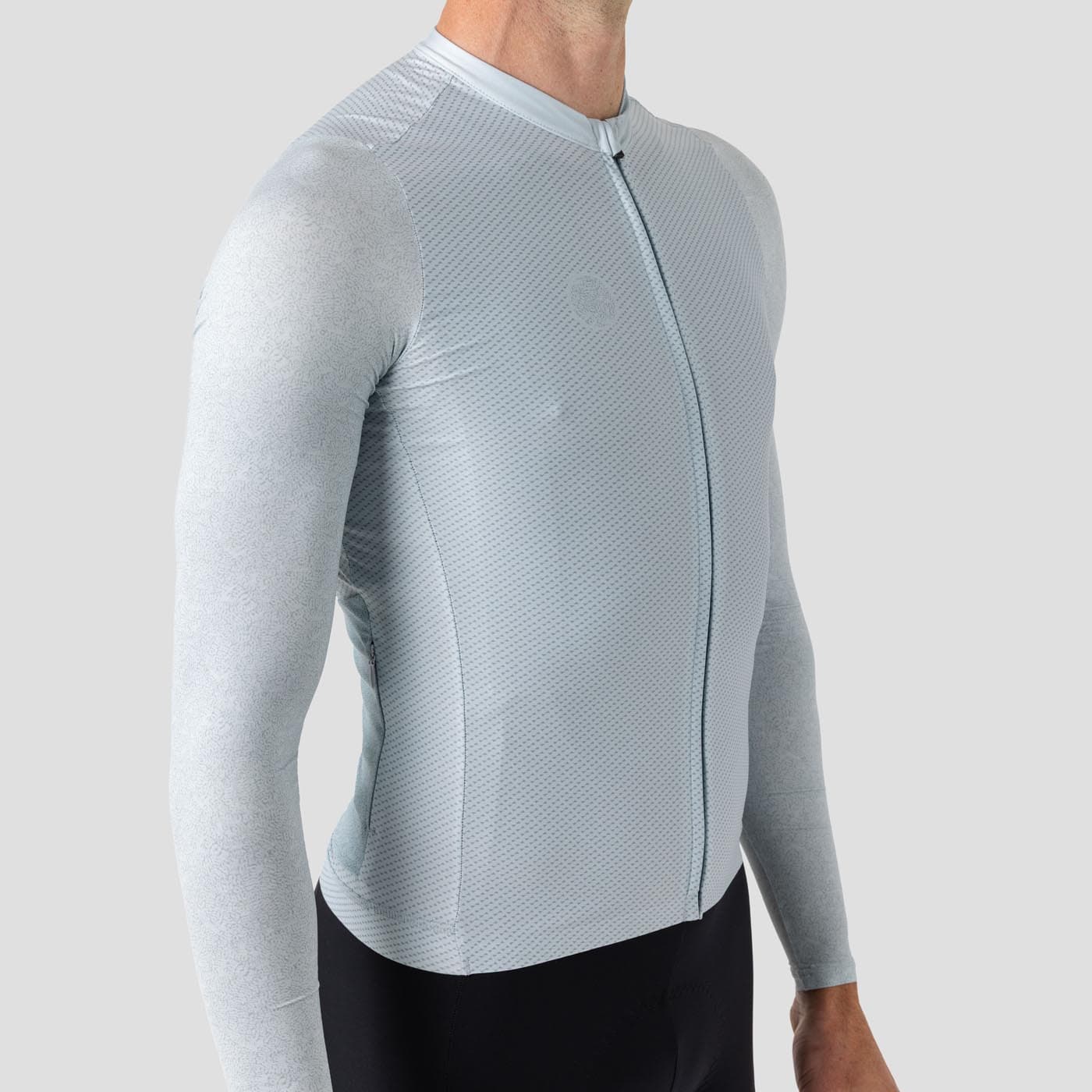 Men's Long Sleeve Park Jersey - Fog - Image 4