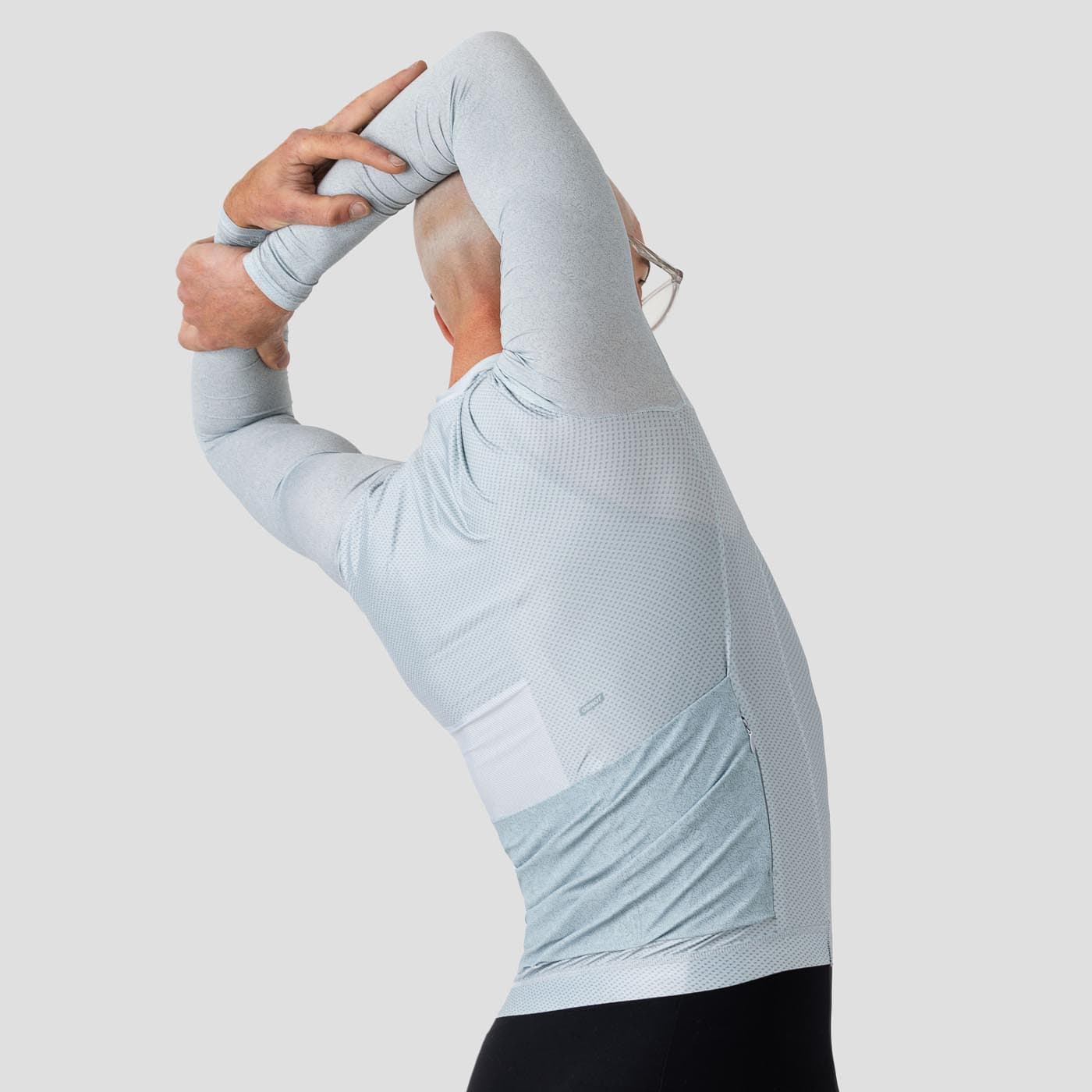 Men's Long Sleeve Park Jersey - Fog - Image 6