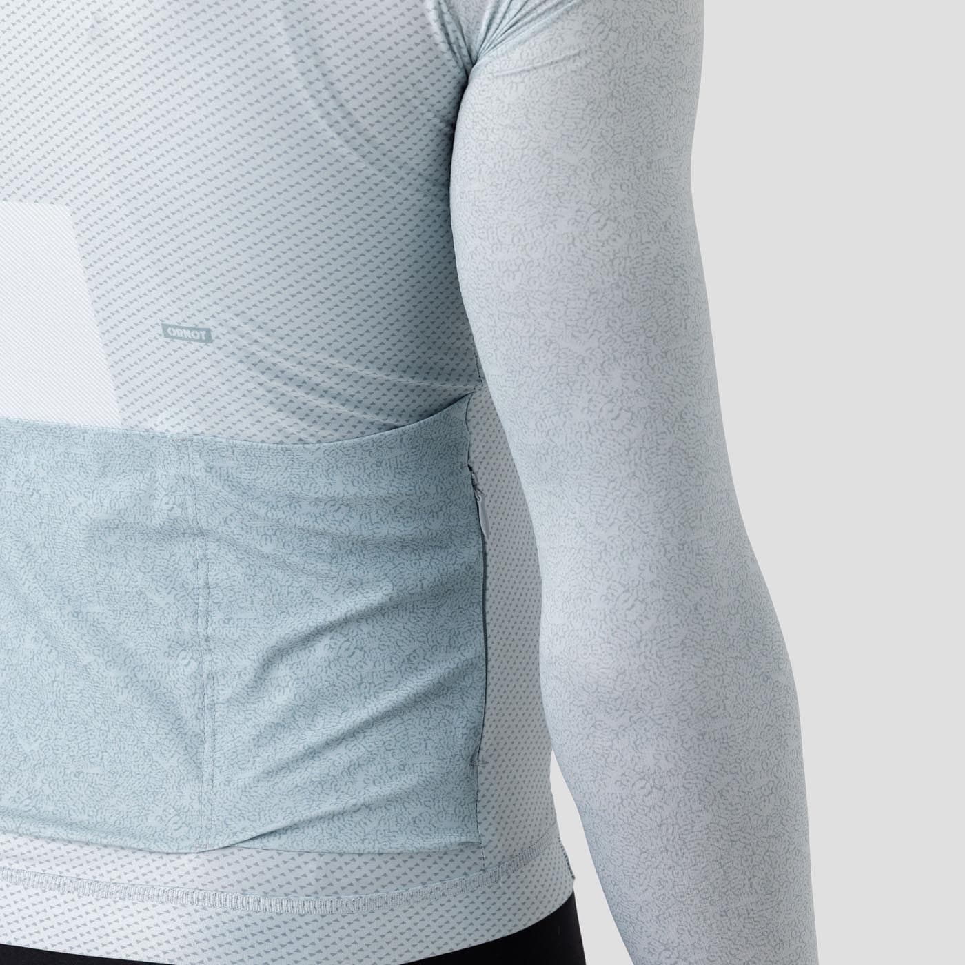 Men's Long Sleeve Park Jersey - Fog - Image 7