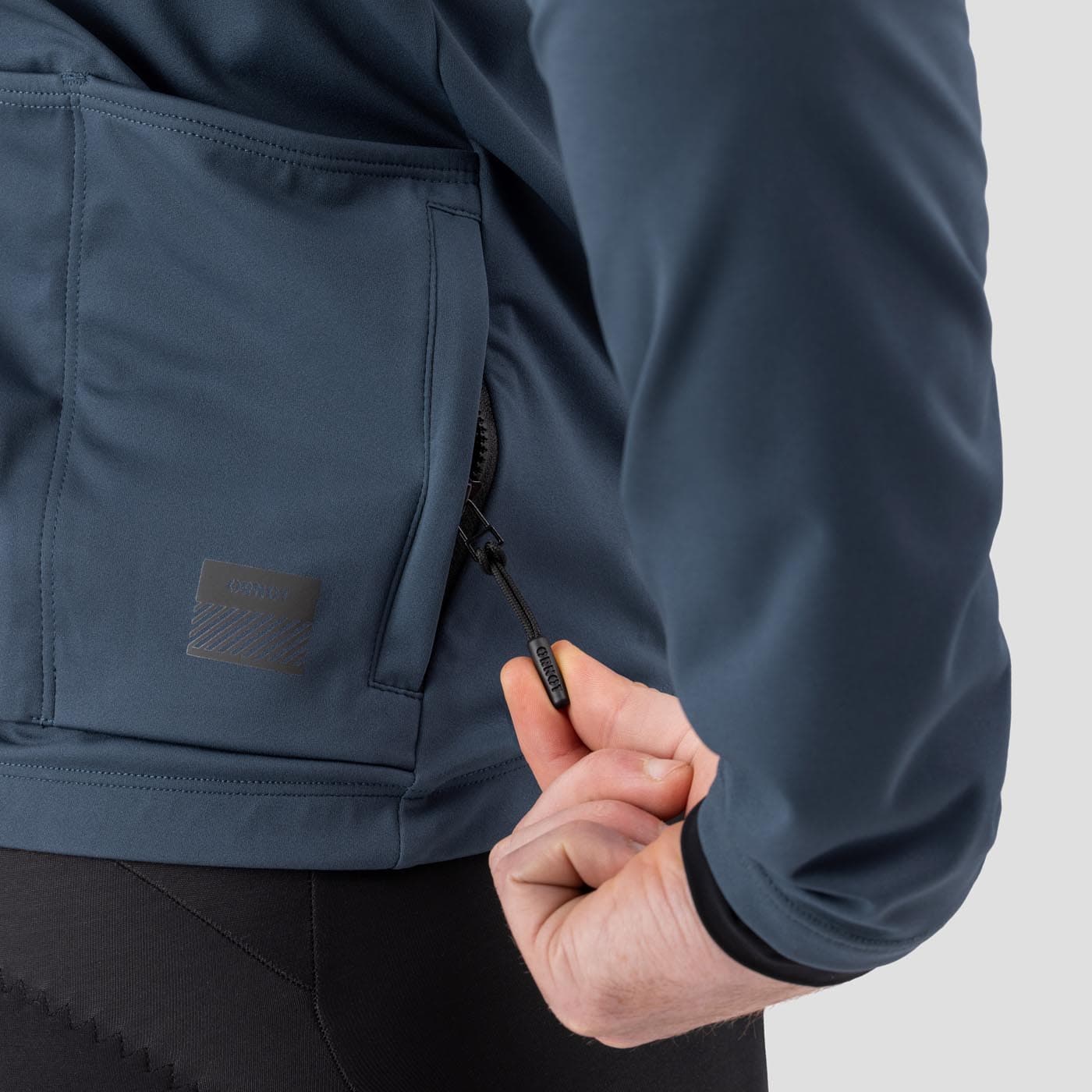 Men's Magic Shell Jacket - Stone Blue - Image 6