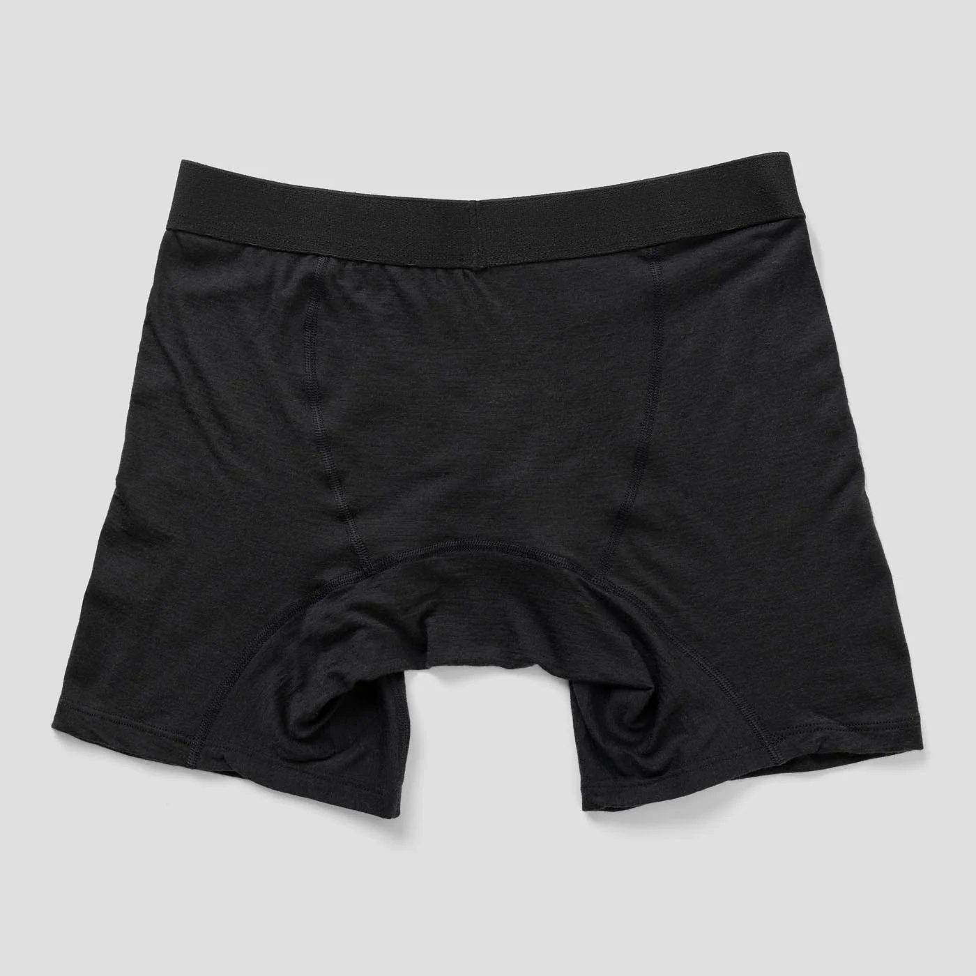 Men's Merino Boxer Briefs - Black - Image 2