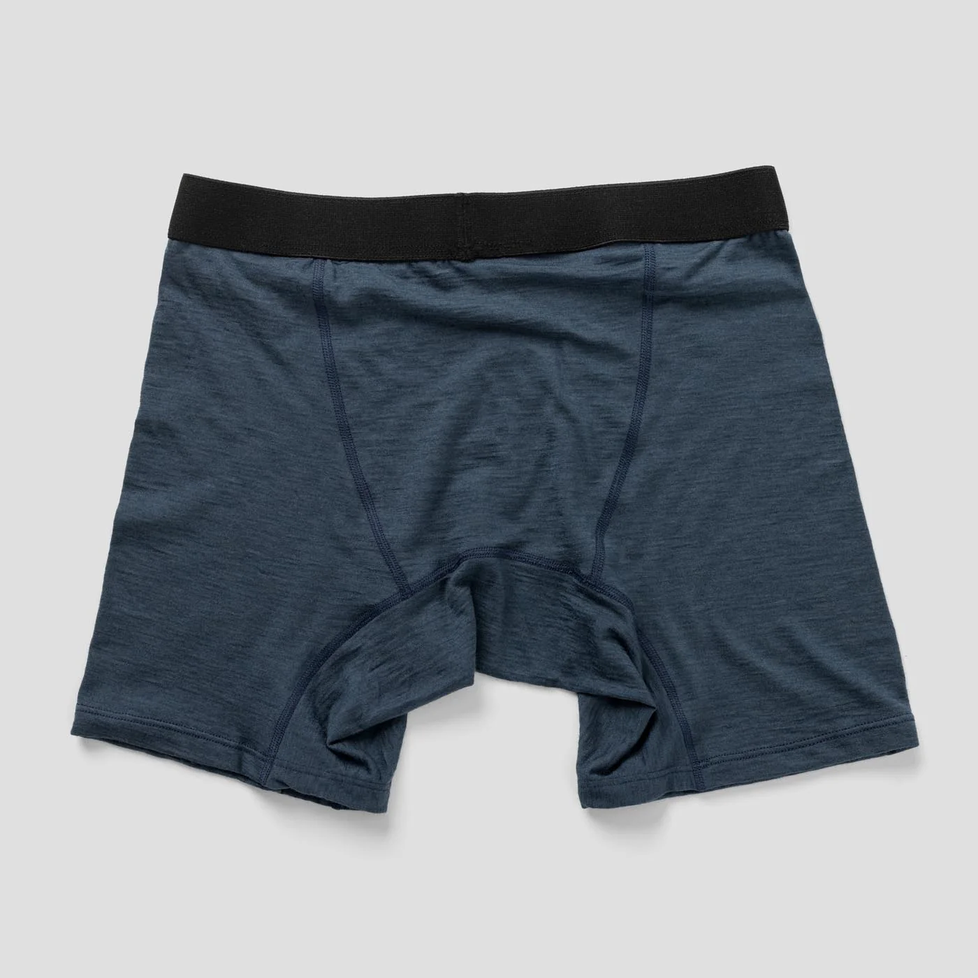 Men's Merino Boxer Briefs - Stone Blue - Image 2