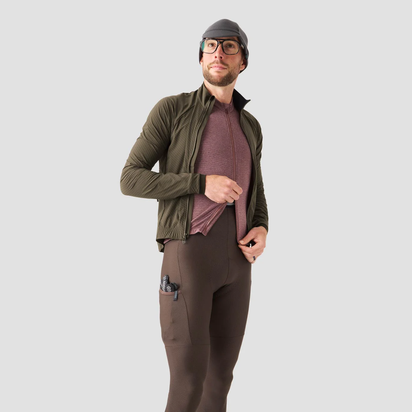 Men's Micro Climate Jacket - Olive - Image 12