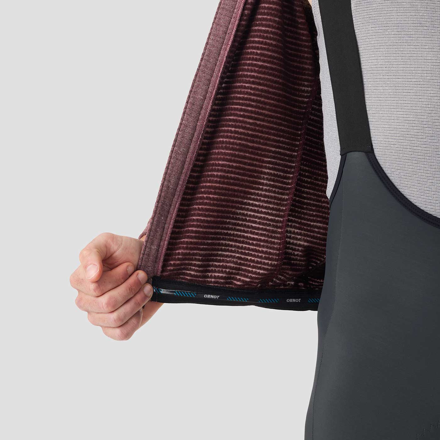Men's Merino Grid Thermal Jersey - Nightshady - Image 6
