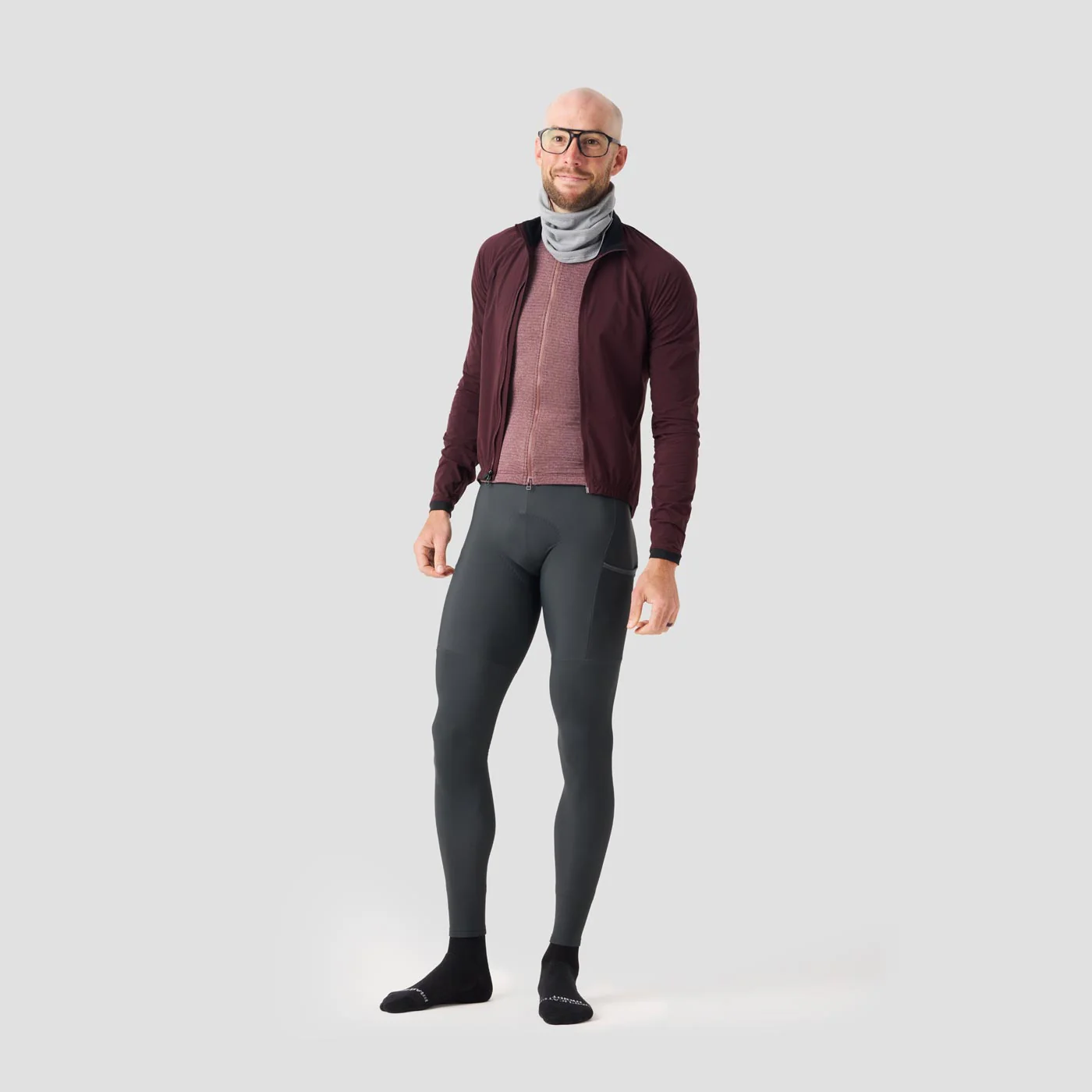 Men's Merino Grid Thermal Jersey - Nightshady - Image 9