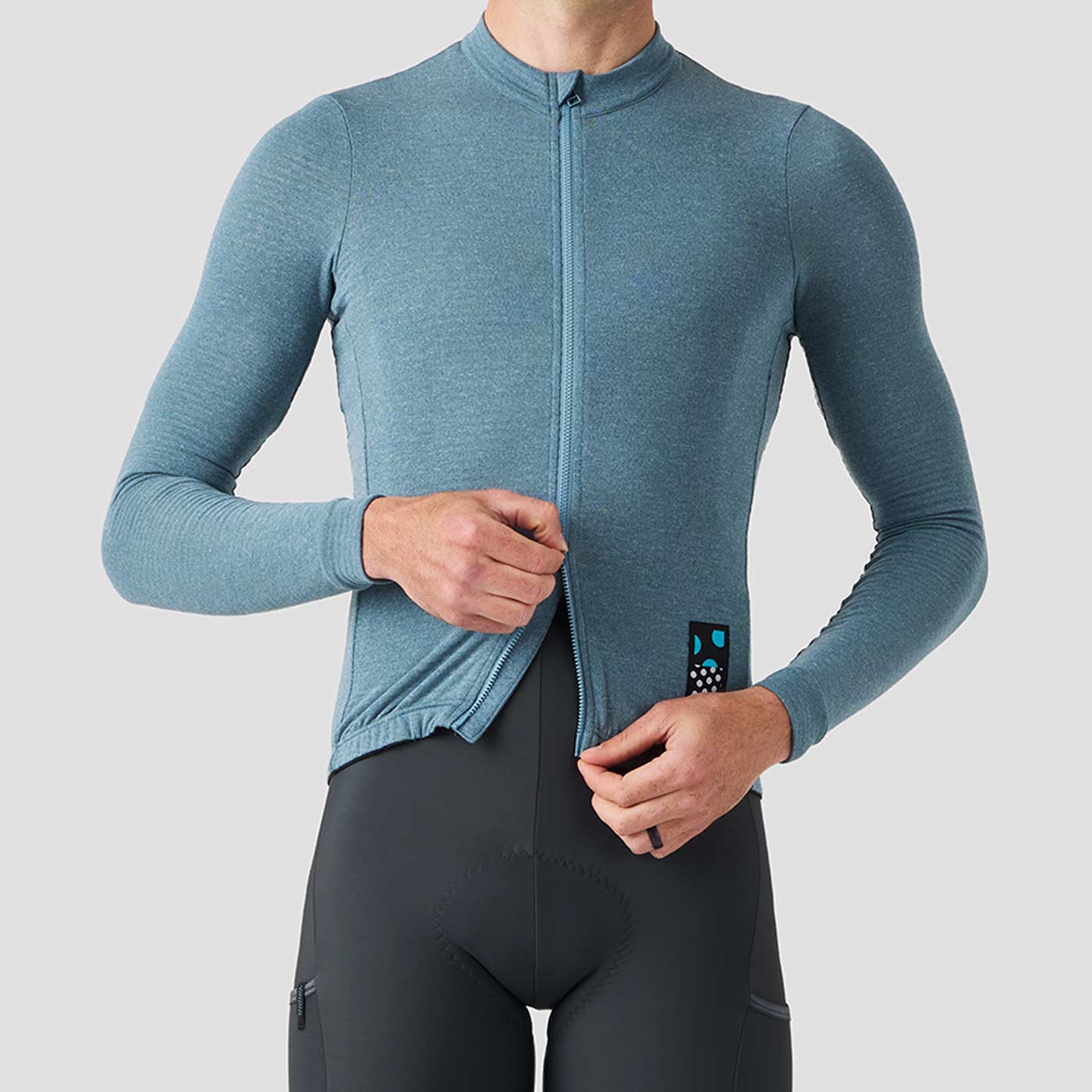 Men's Merino Grid Thermal Jersey - Zissou - Image 3