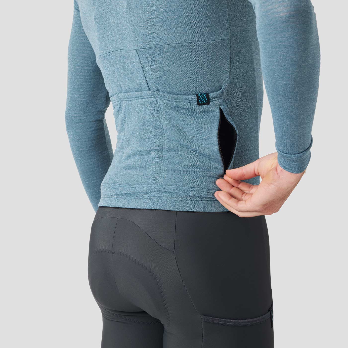 Men's Merino Grid Thermal Jersey - Zissou - Image 7