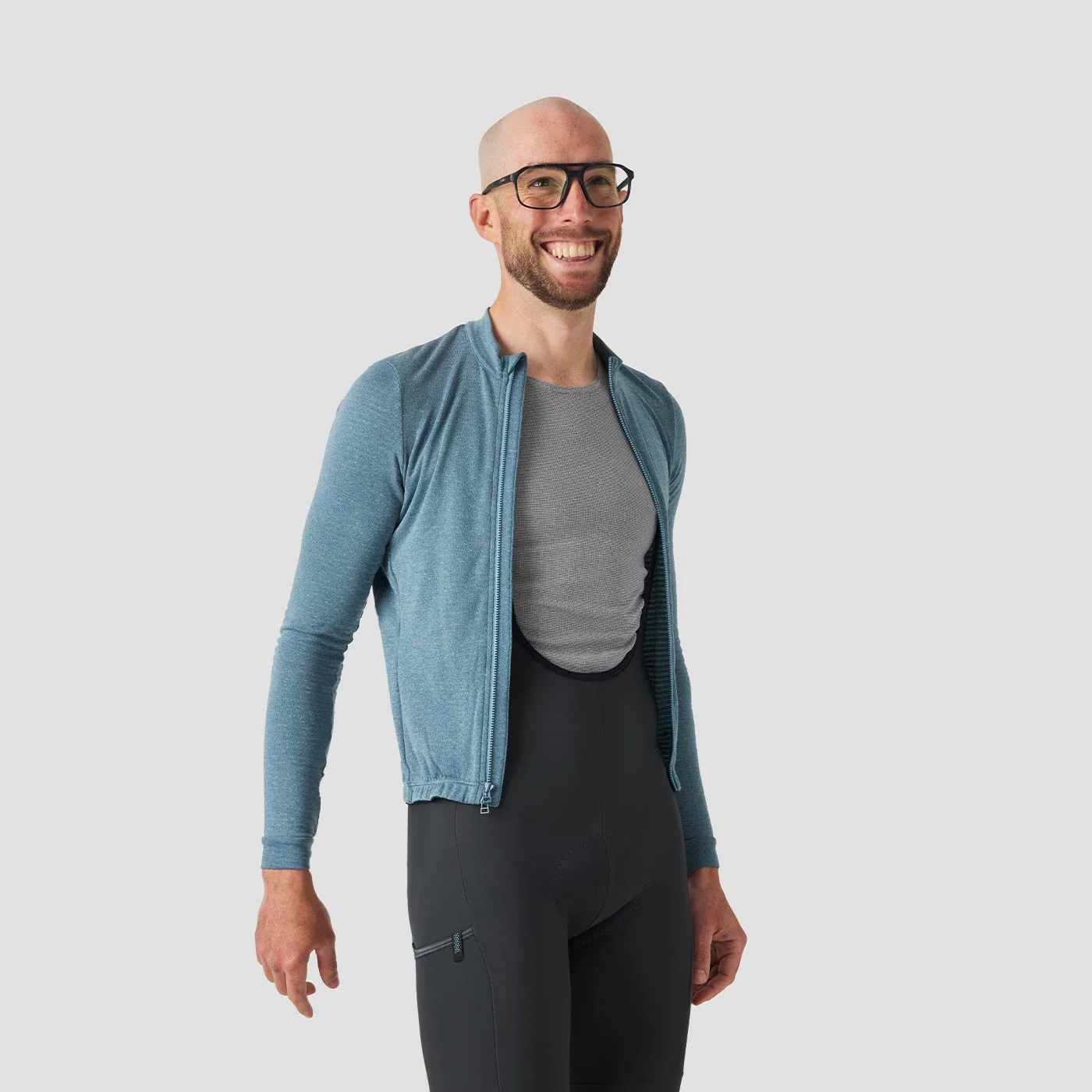 Men's Merino Grid Thermal Jersey - Zissou - Image 9