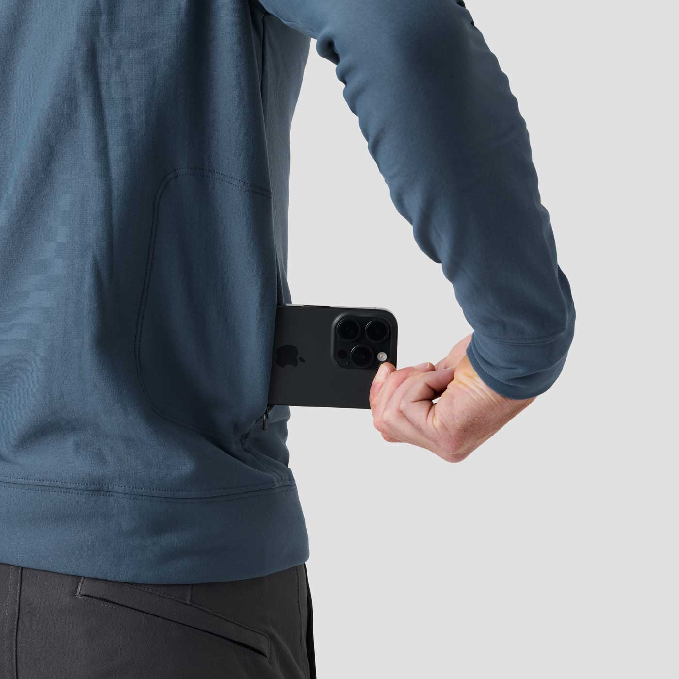 Men's Merino Plus Gravel Sweater - Image 2