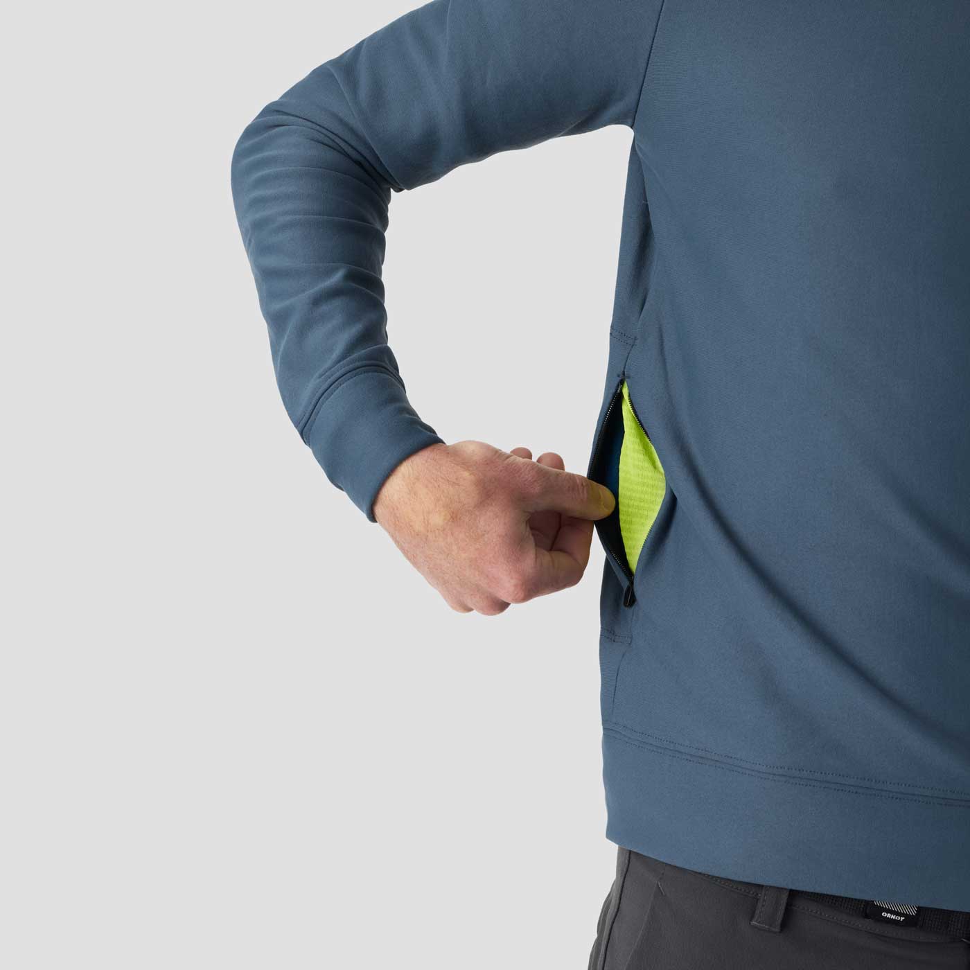 Men's Merino Plus Gravel Sweater - Image 4