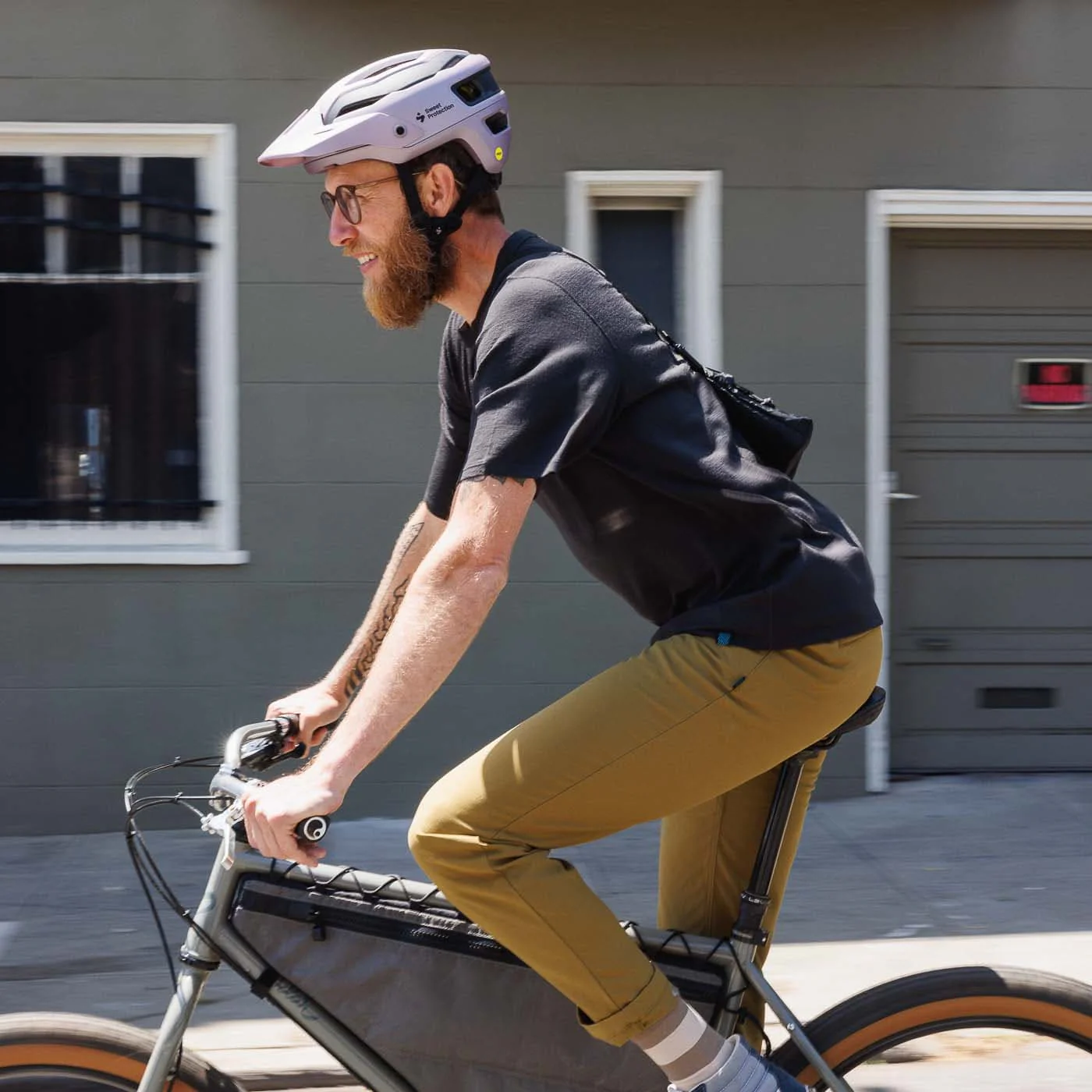 Men's Merino Riding Shirt - Charcoal - Image 7