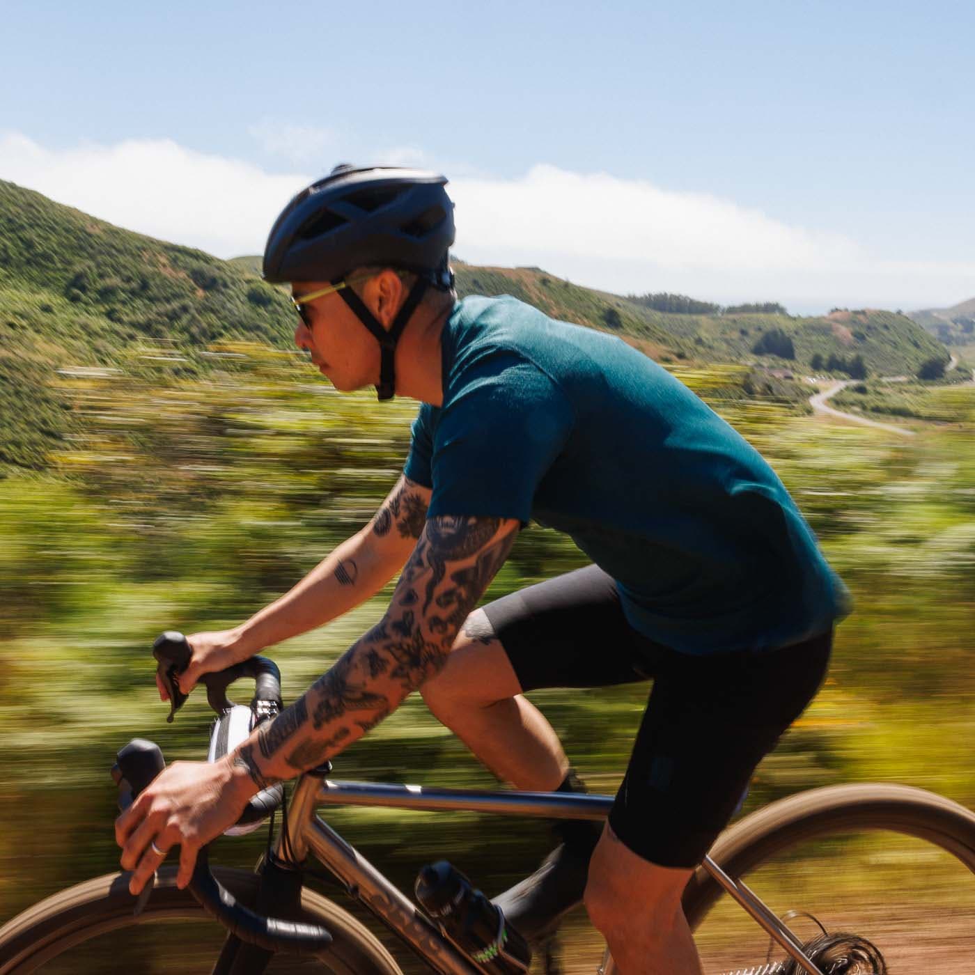 Men's Merino Riding Shirt - Emerald - Image 11