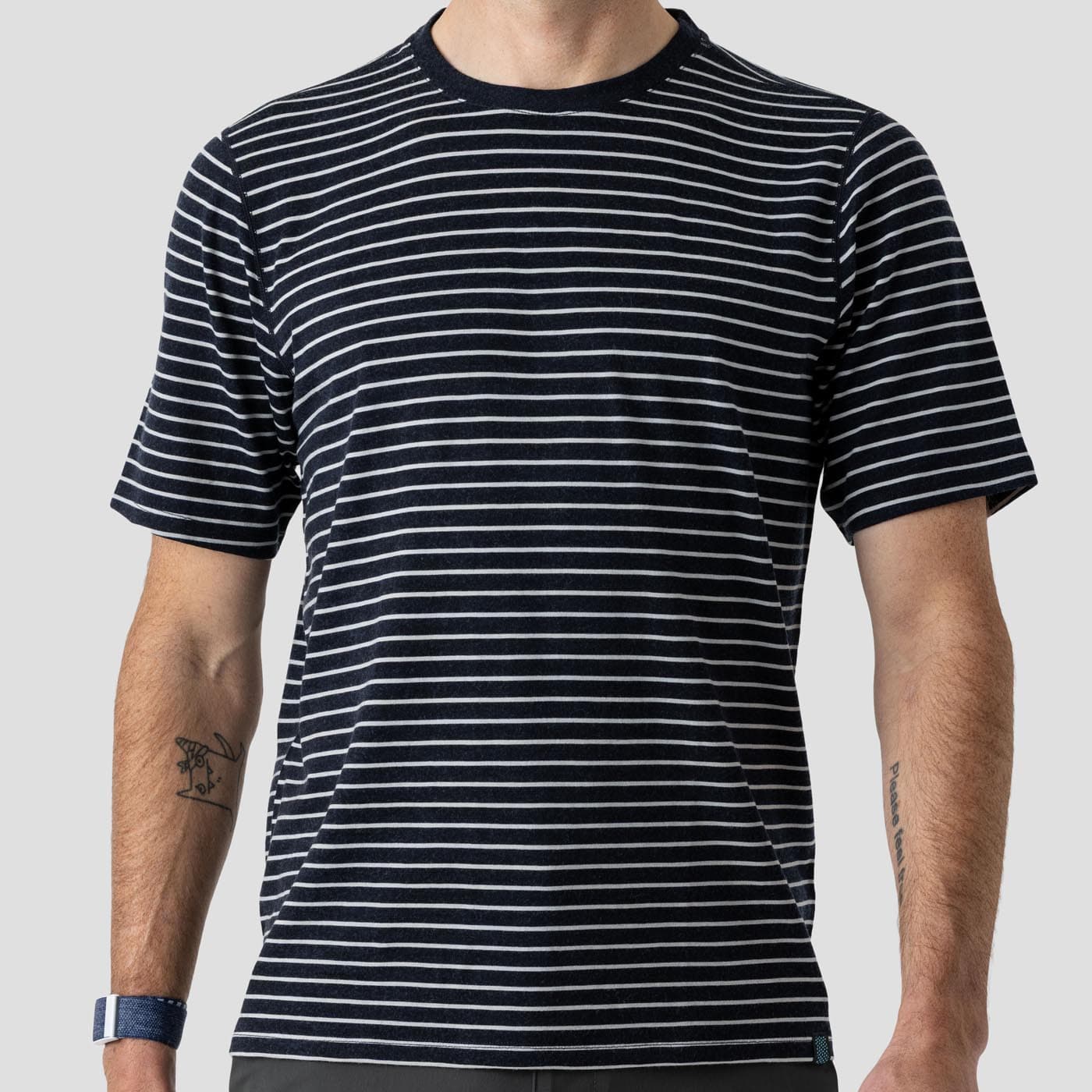 2025 Men's Merino Riding Shirt - Indigo Line - Image 5