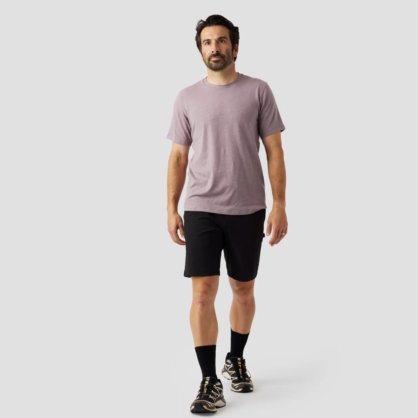 Men's Merino Riding Shirt - Lavender - Image 3