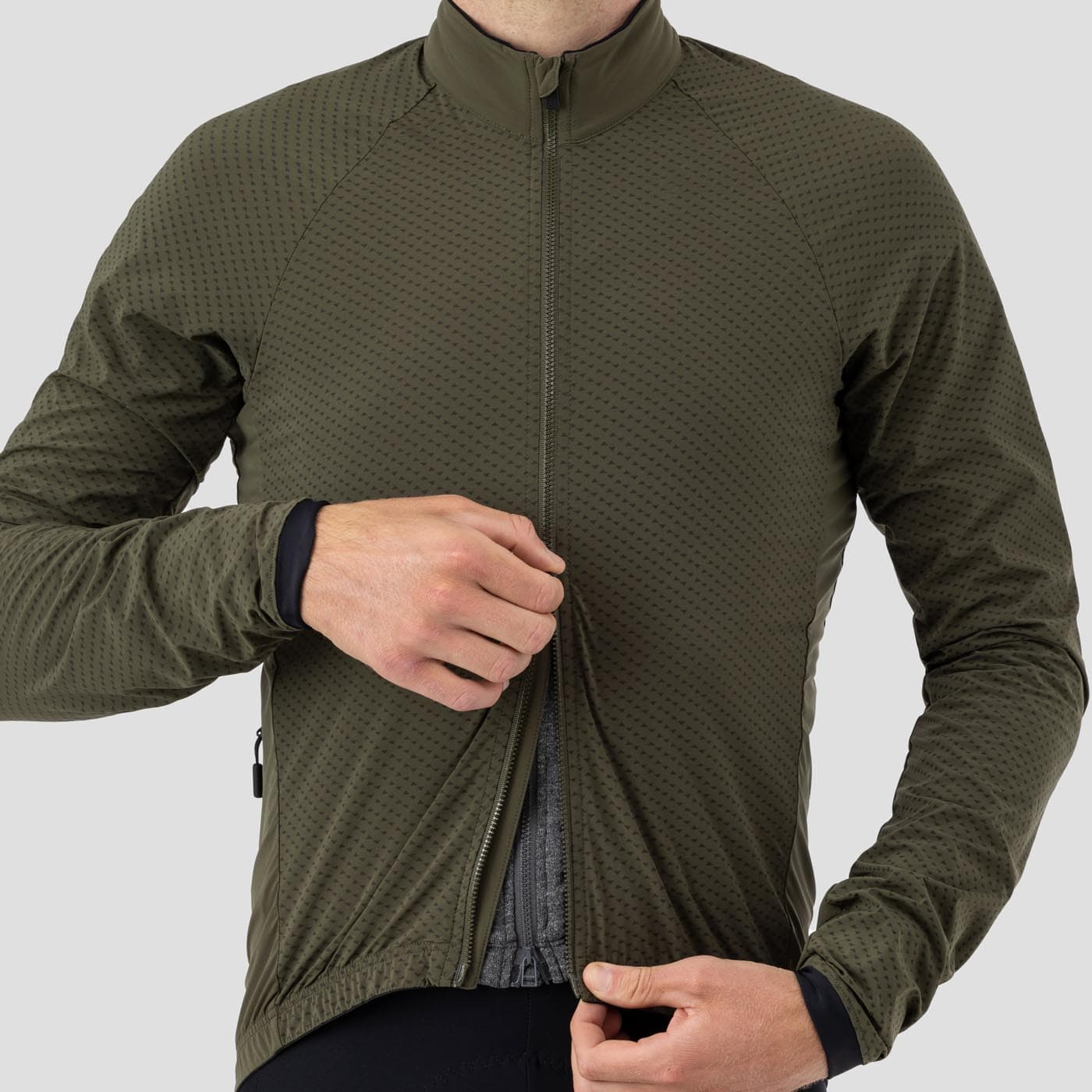 Men's Micro Climate Jacket - Olive - Image 3