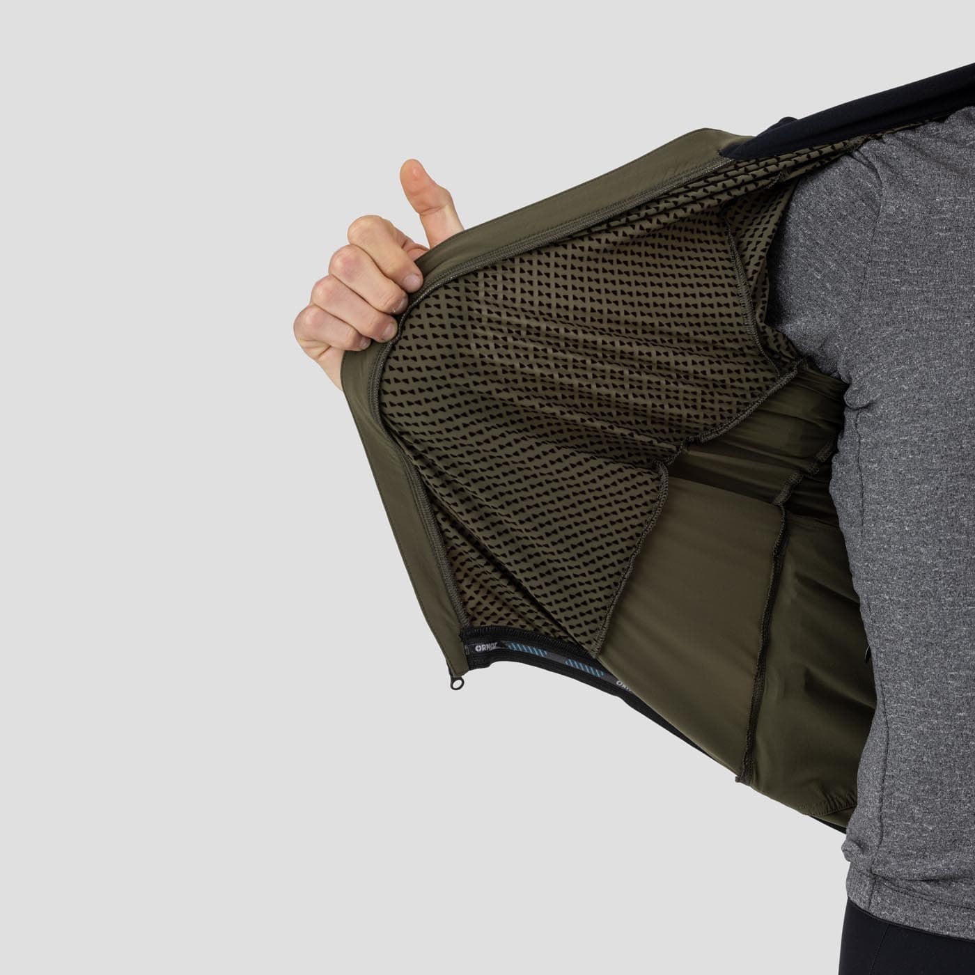 Men's Micro Climate Jacket - Olive - Image 6
