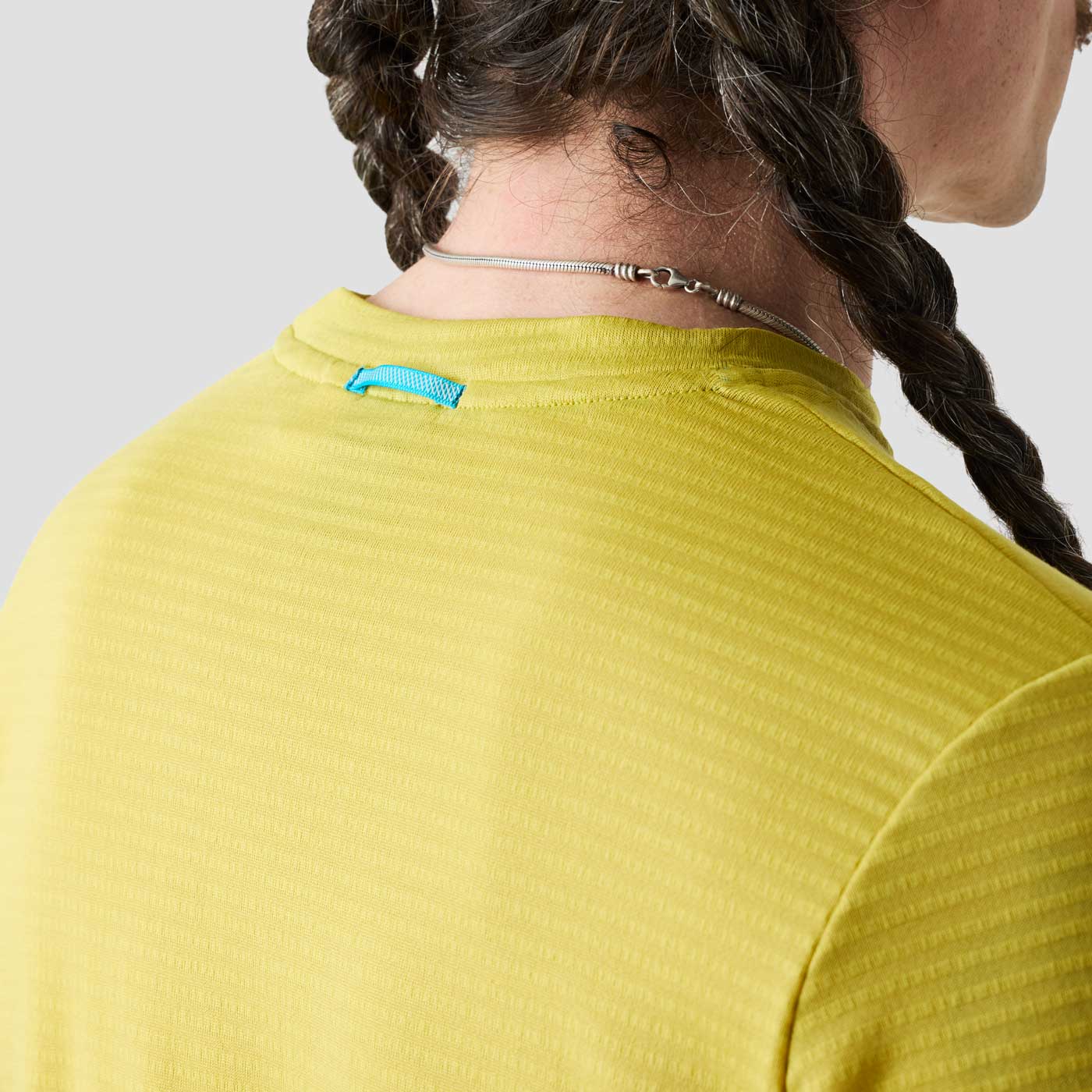 Men's Micro Grid Gravel Sweater - Sunshine - Image 3