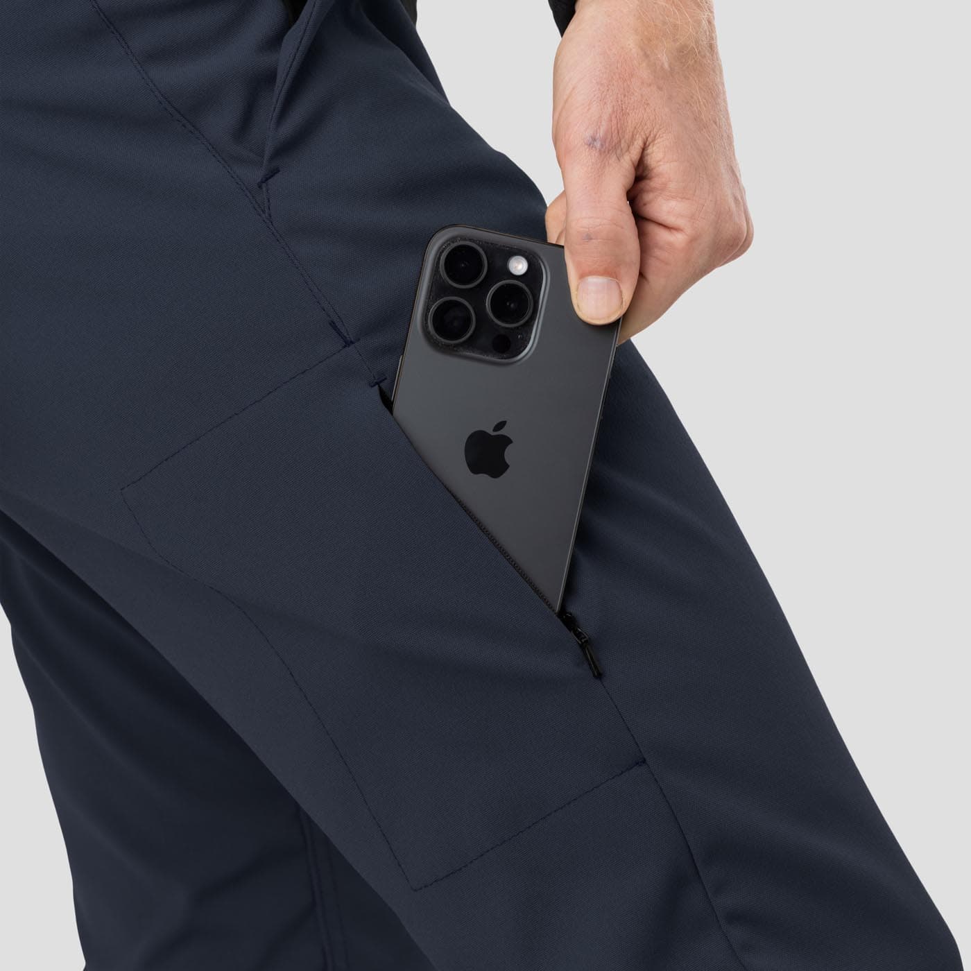 Men's Mission Pants - Midnight Blue - Image 4