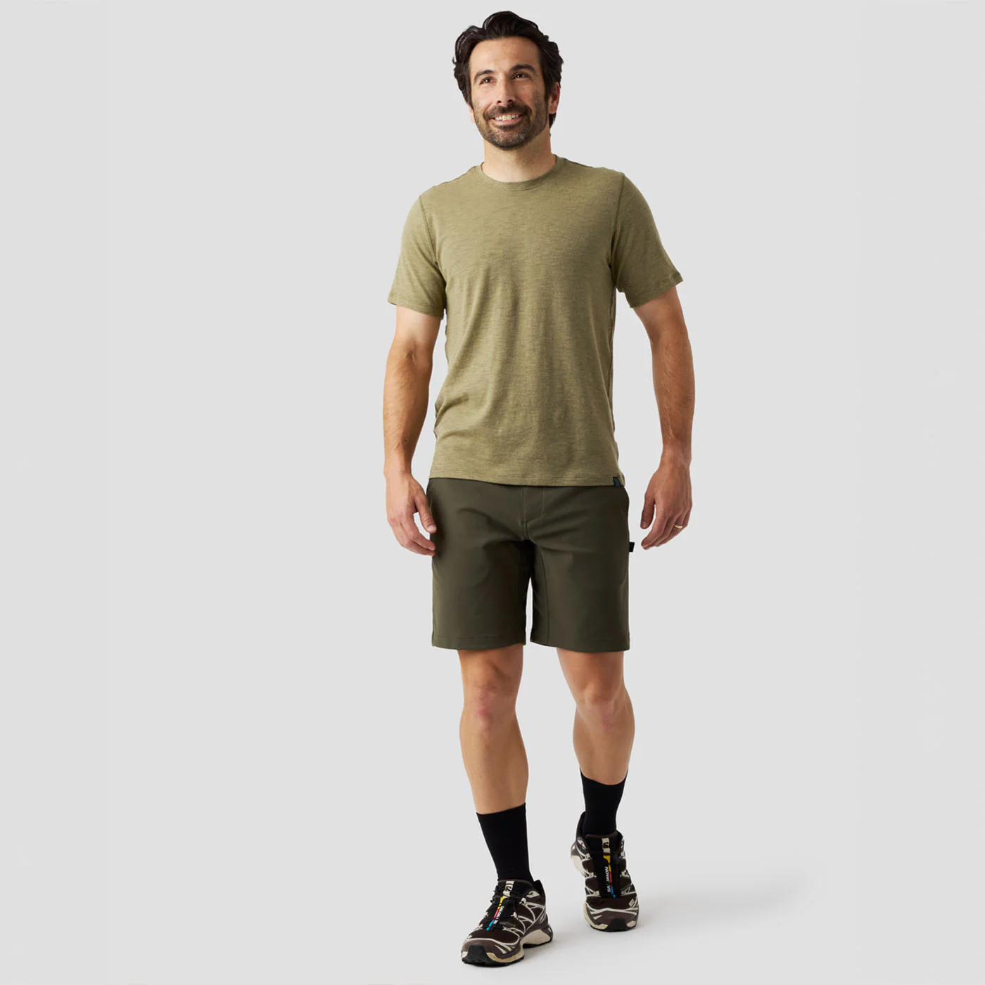 Men's Mission Short - New Olive - Image 4