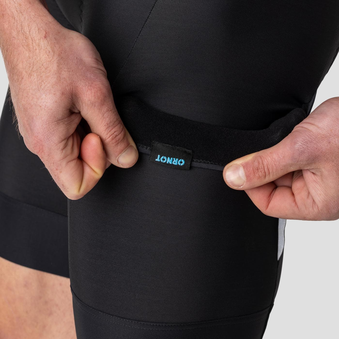 Men's Thermal Cargo Bib Short - Black - Image 6