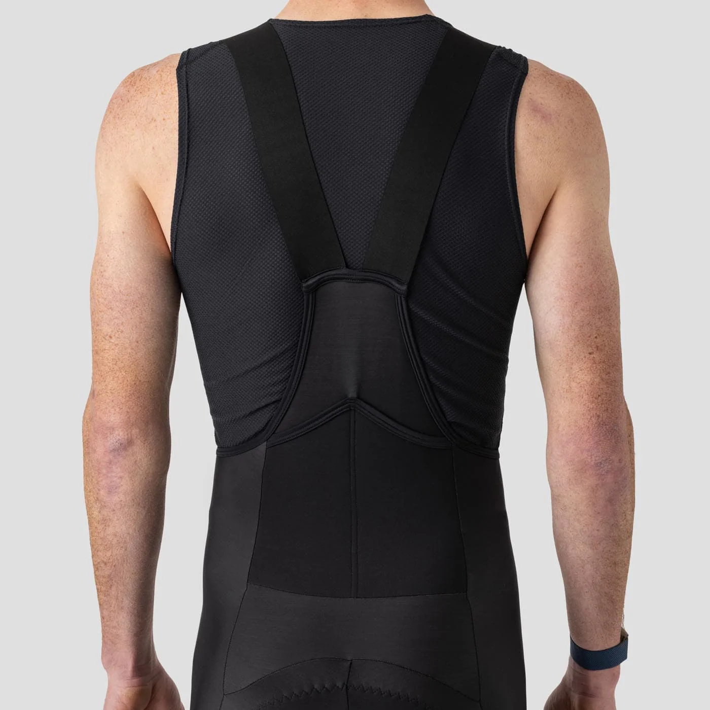 Men's Thermal Cargo Bib Short - Black - Image 7