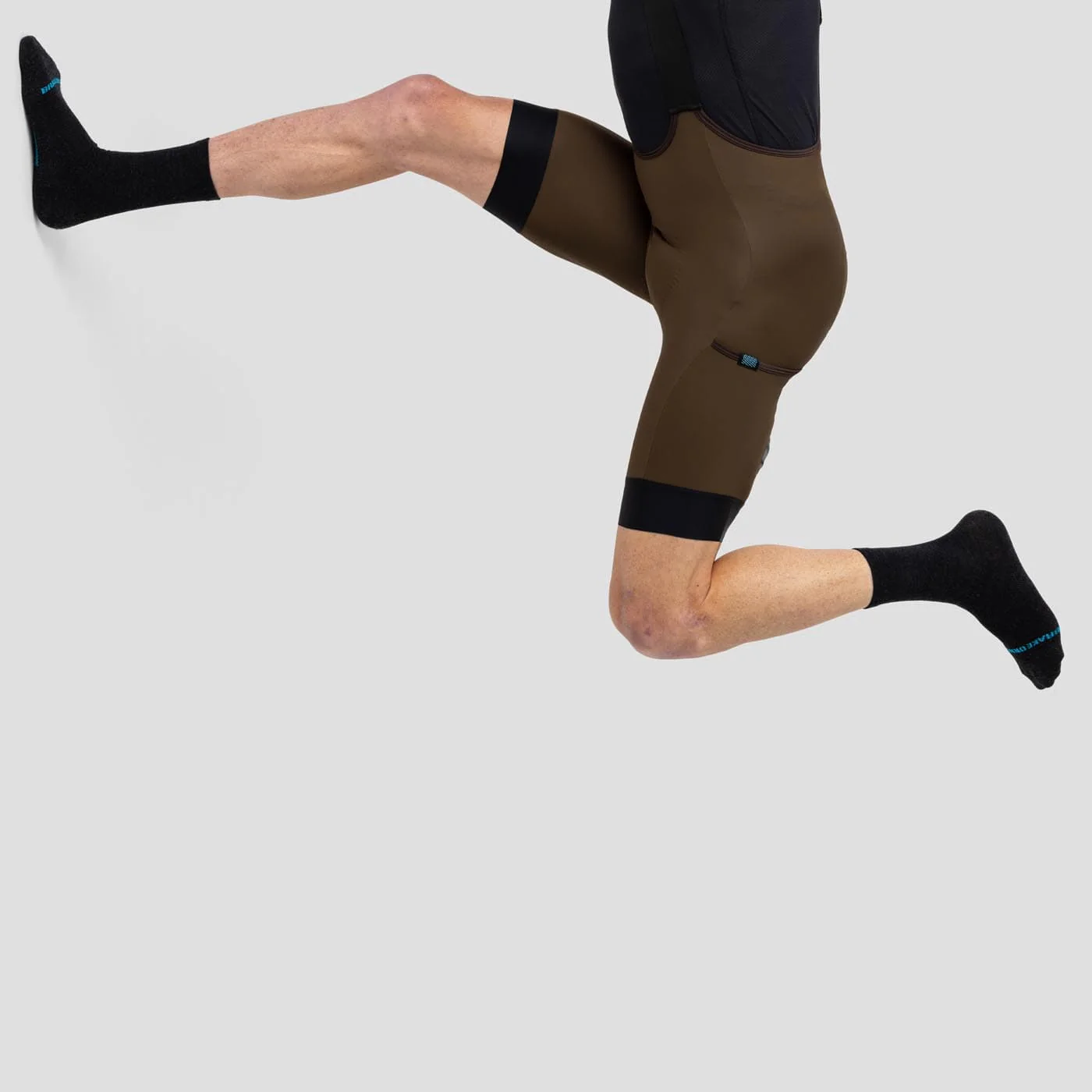 Men's Thermal Cargo Bib Short - Espresso - Image 4