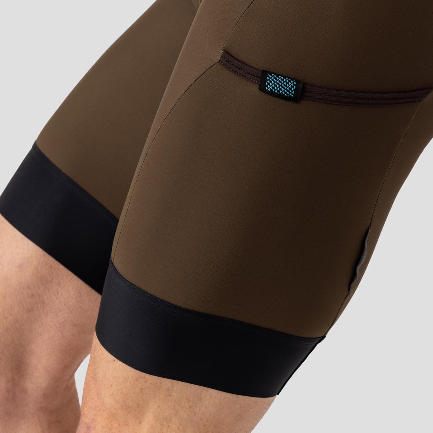 Men's Thermal Cargo Bib Short - Espresso - Image 5