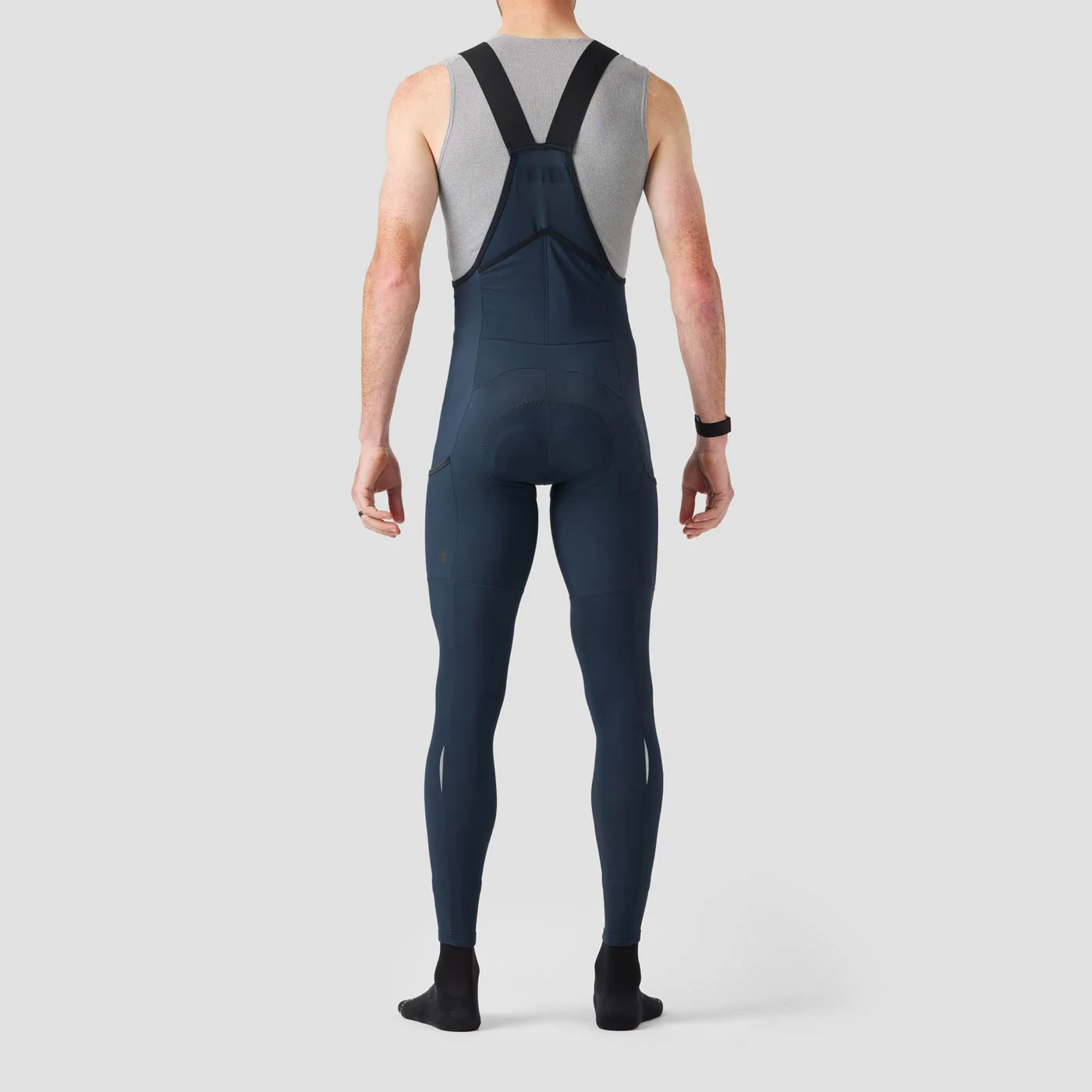 Men's Thermal Cargo Bib Tight - Midnight Blue - Image 3