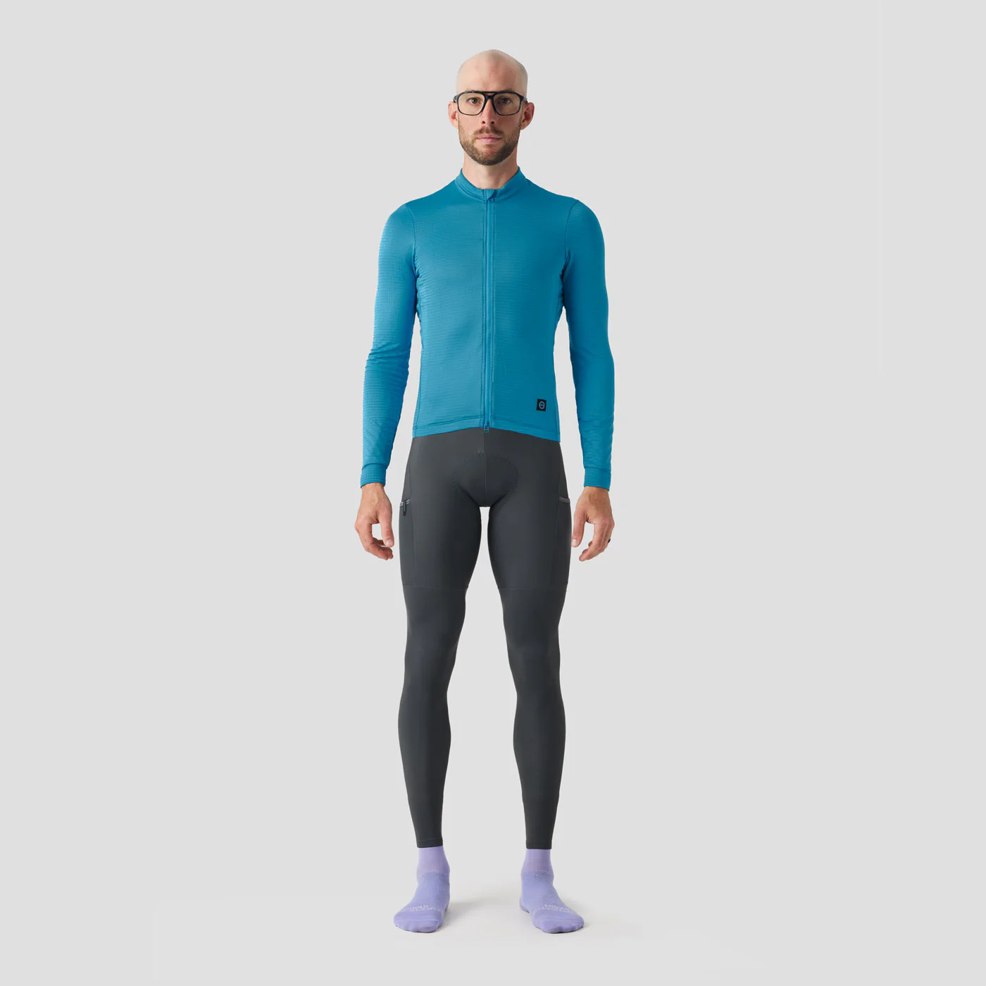 Men's Grid Thermal Jersey - Azul - Image 5