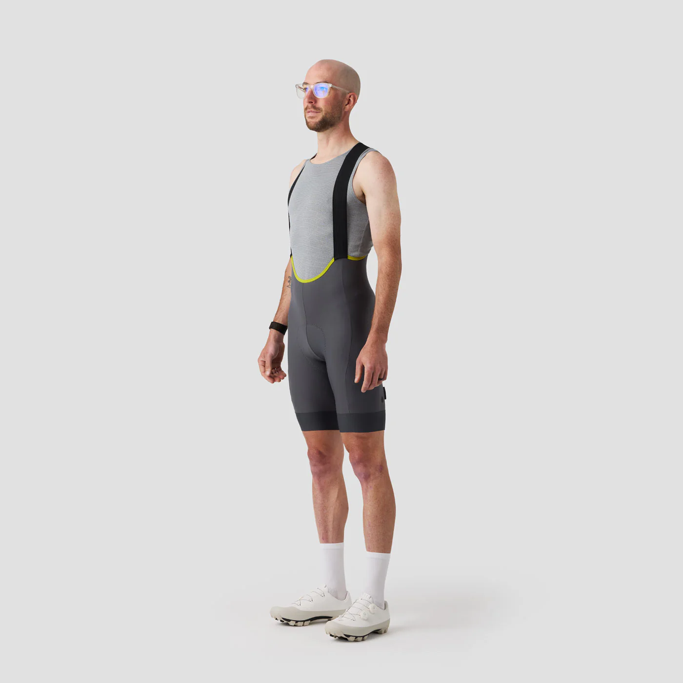 Men's Cargo Bib Short - Slate - Image 5