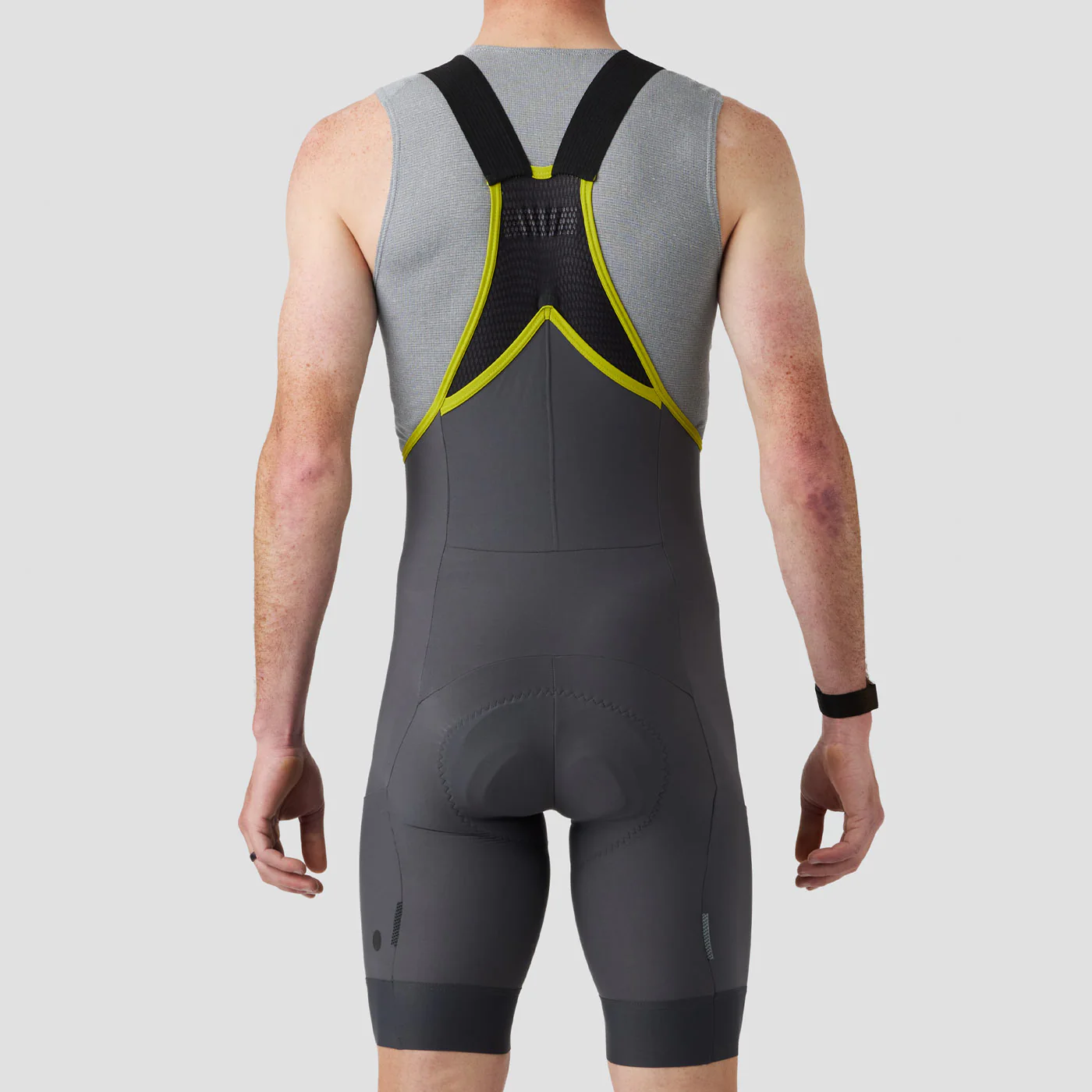 Men's Cargo Bib Short - Slate - Image 6