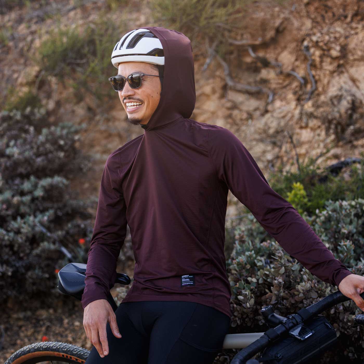 Men's UV Hooded Trail Shirt - Nightshady - Image 10