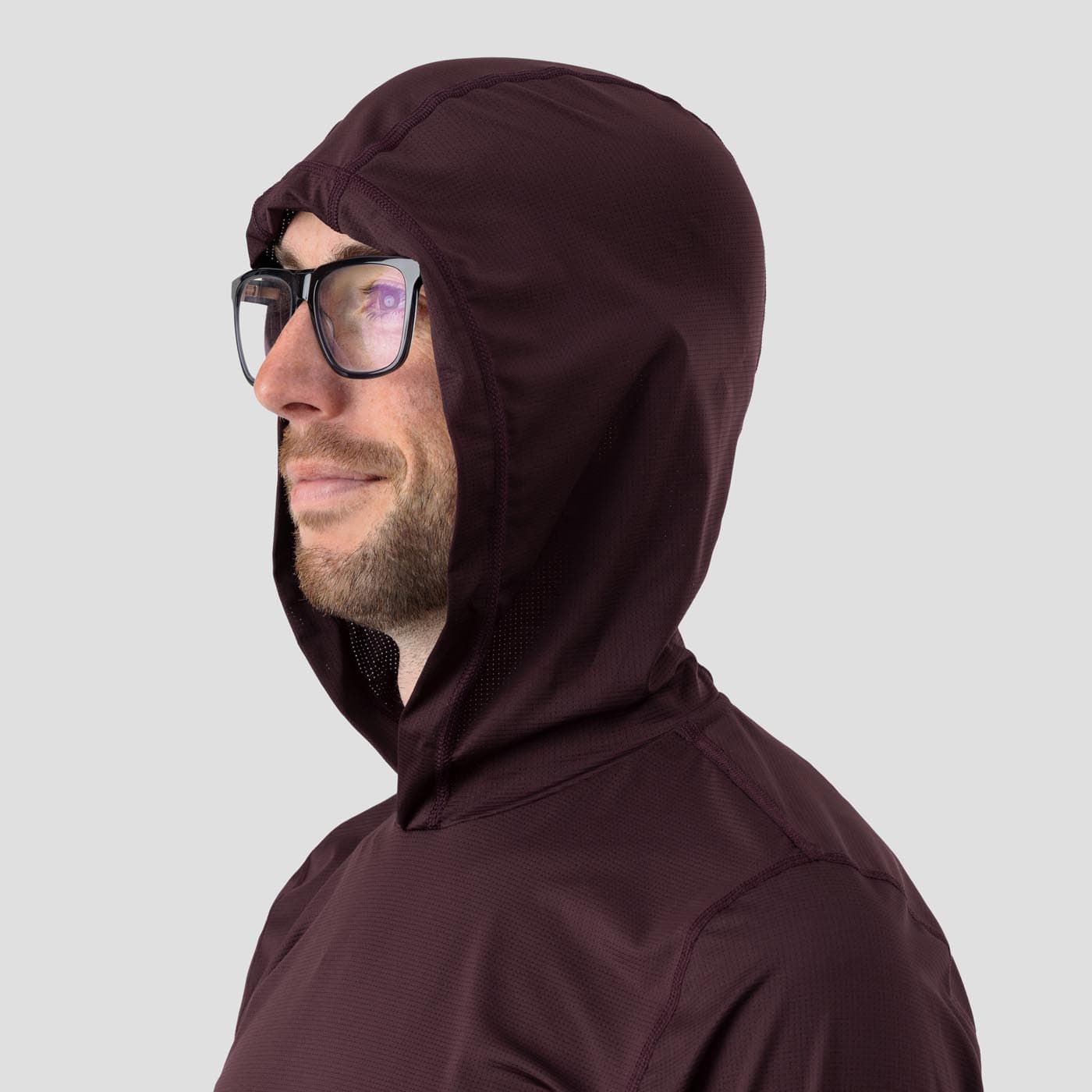 Men's UV Hooded Trail Shirt - Nightshady - Image 7