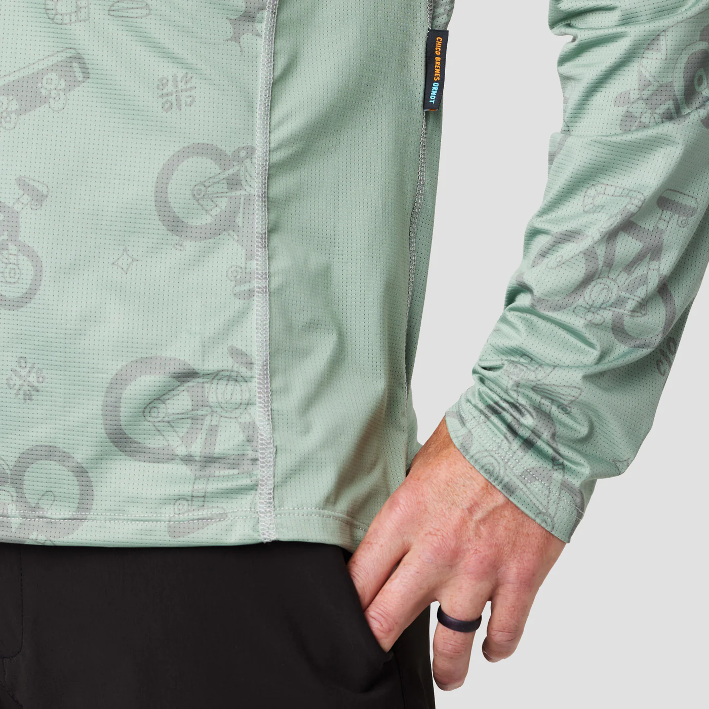 Men's UV Trail Shirt - Sage 415 - Image 6