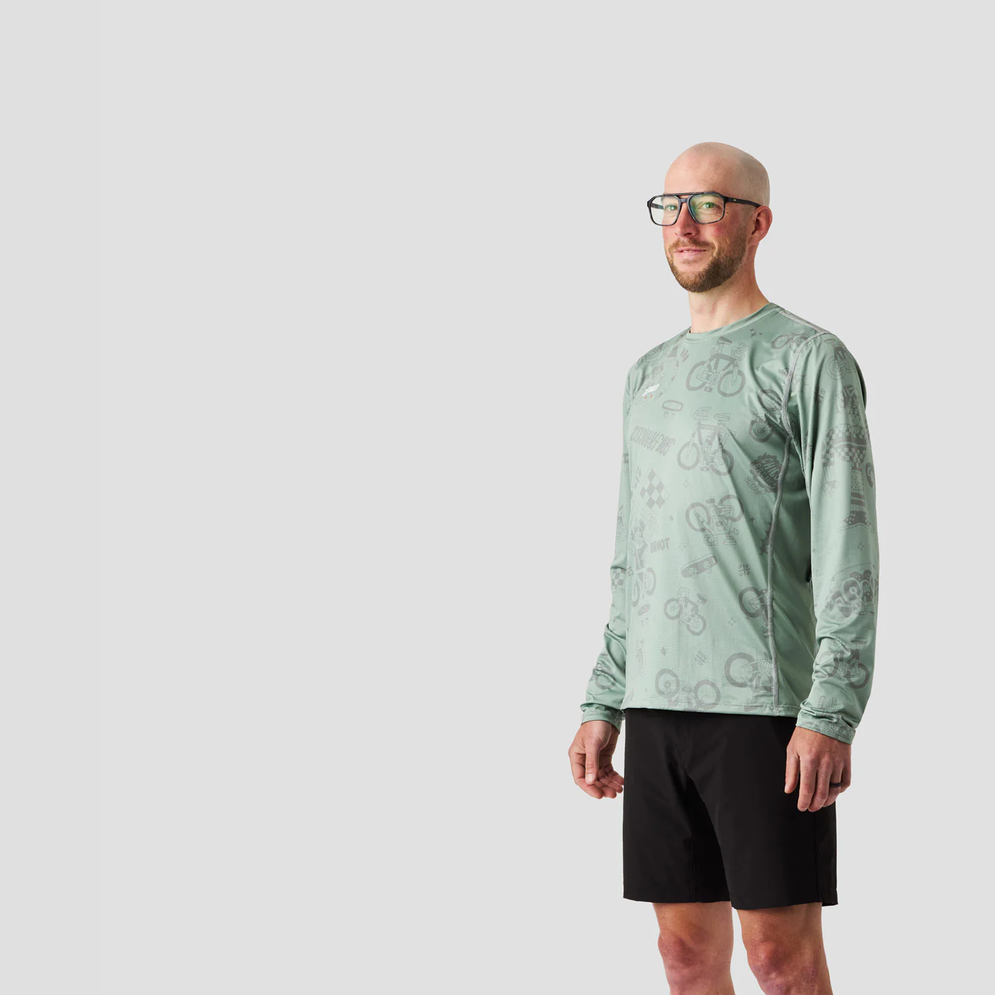 Men's UV Trail Shirt - Sage 415 - Image 8