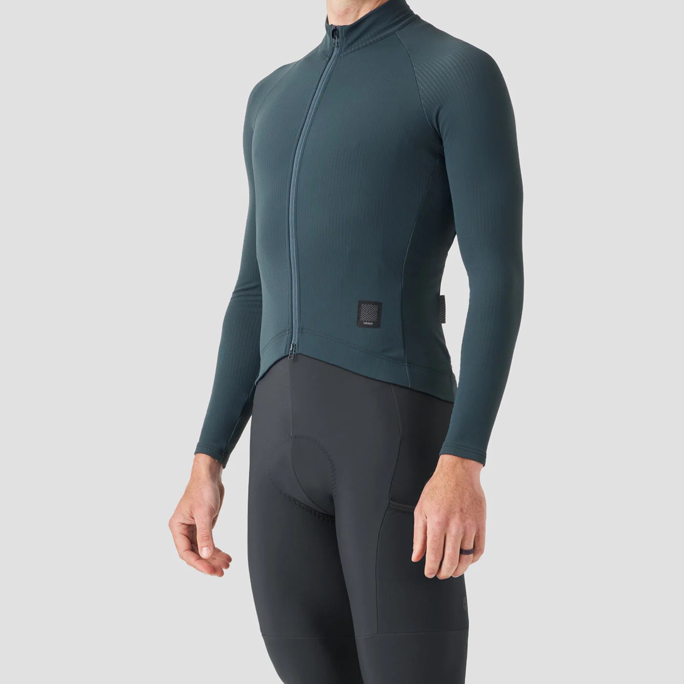 Men's Waffle Grid Thermal Jersey - Hella Blue - Image 5