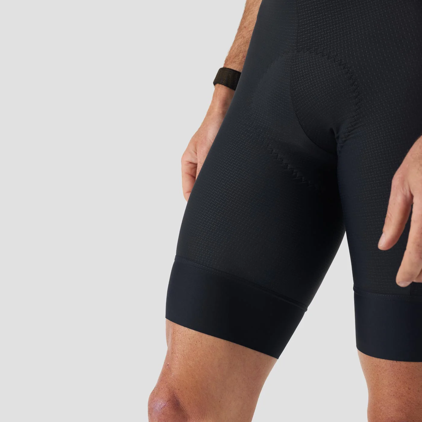 Men's Work Bib Short - Black - Image 6