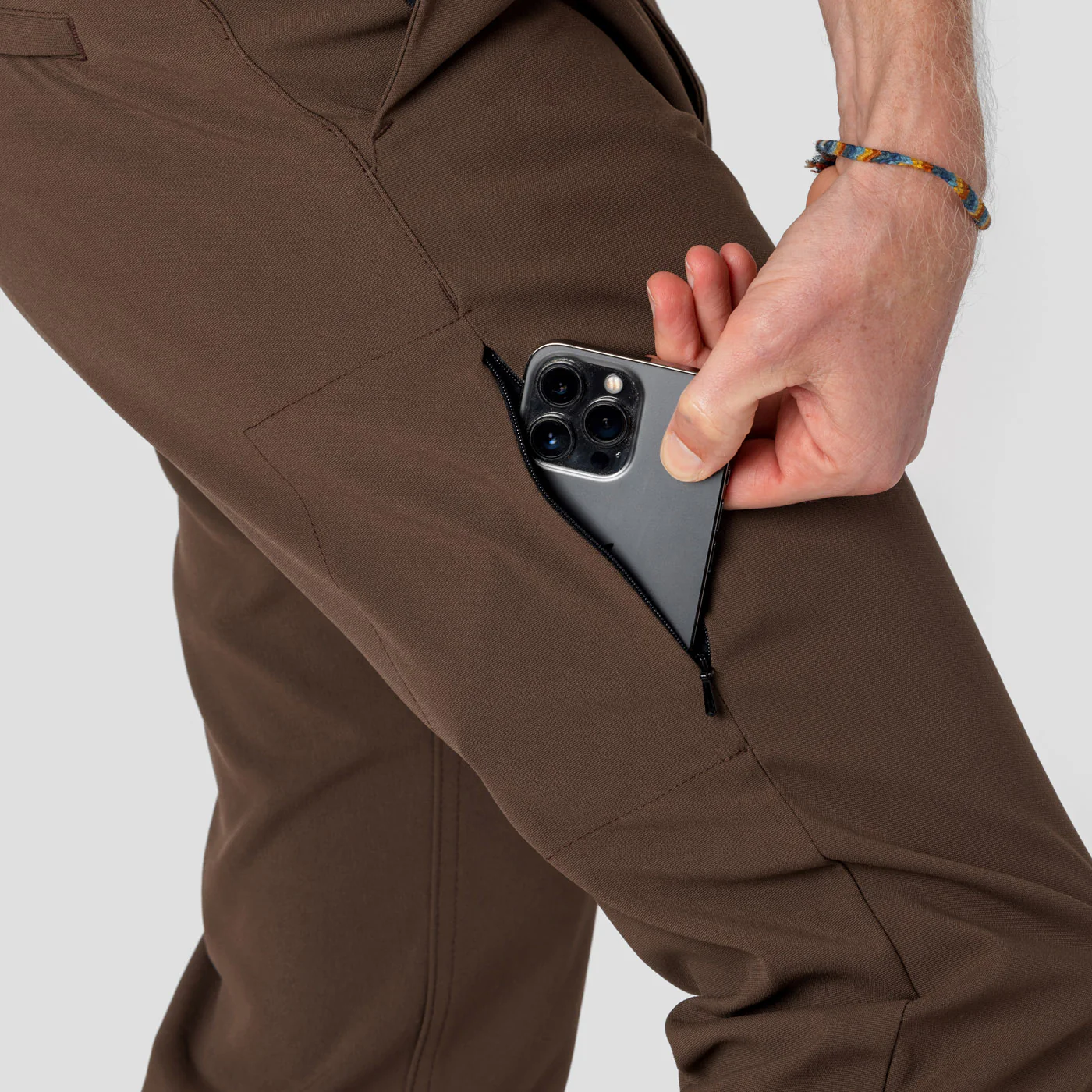 Men's Mission Pants - Coffee - Image 3